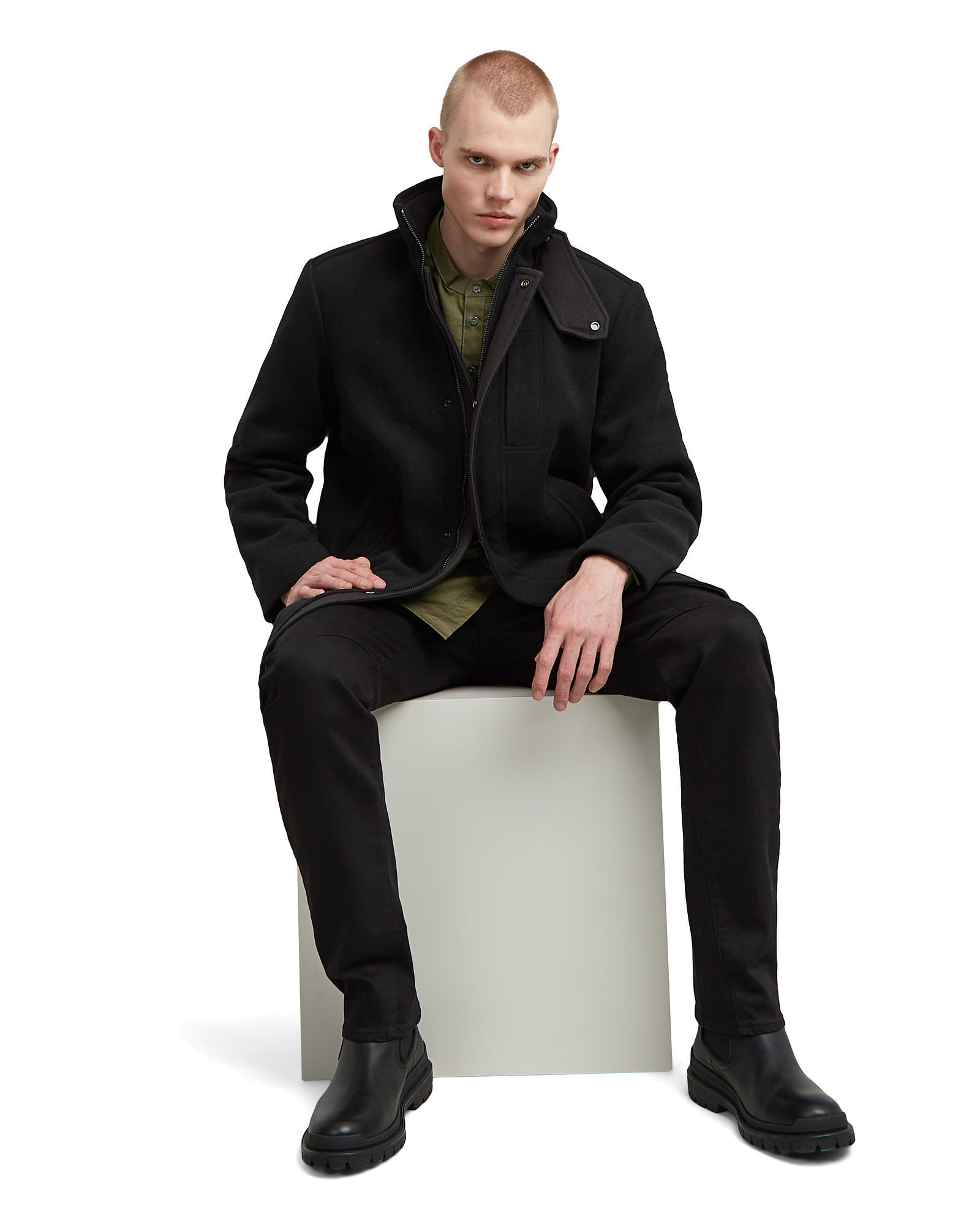 G-STAR Outdoorjacke »Garber Wool Trench«