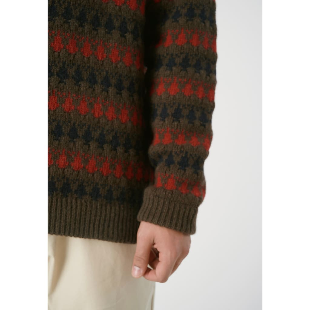 Cleptomanicx Strickpullover »Trio«