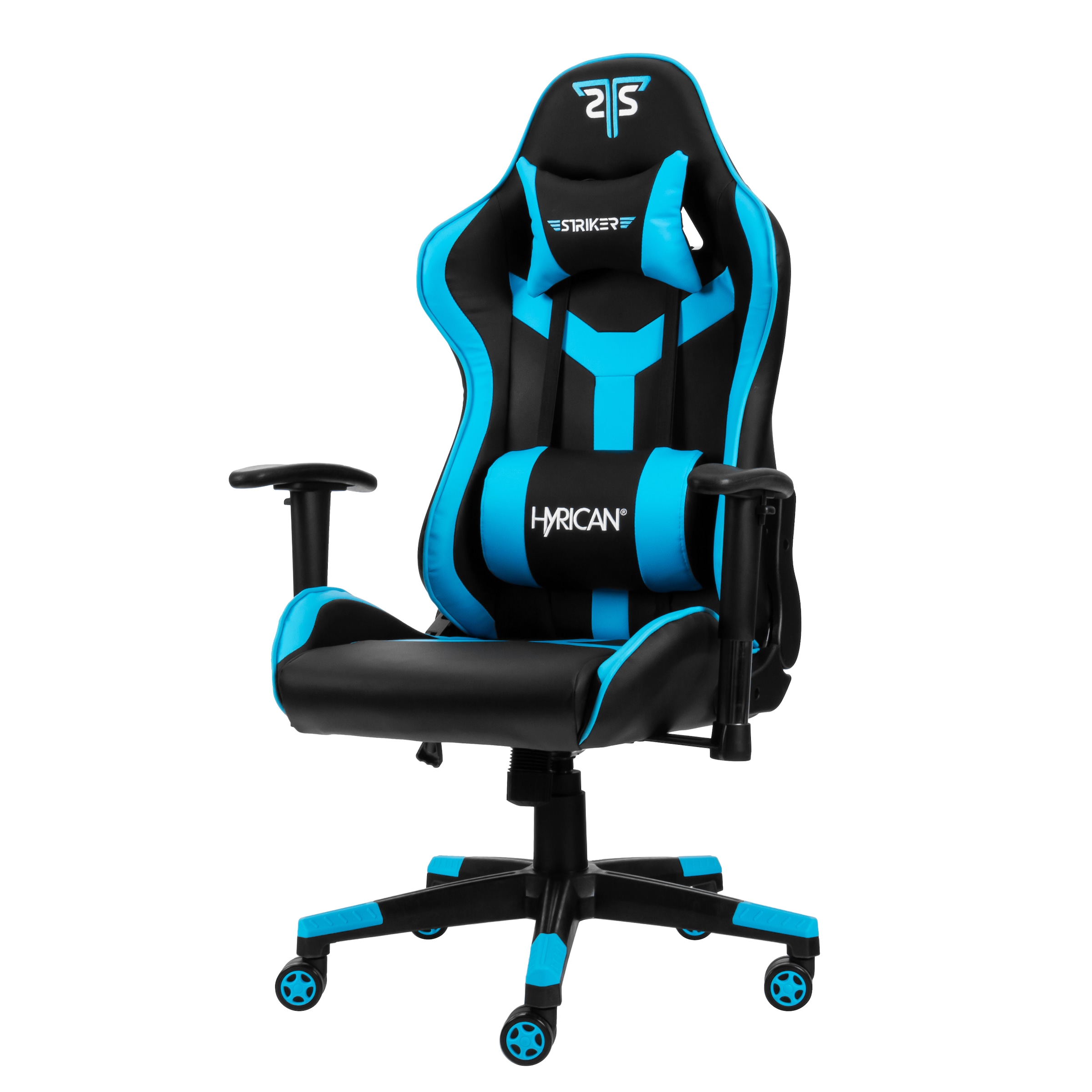 Gaming-Stuhl »"Striker Copilot" schwarz/blau, Kunstleder, ergonomischer Gamingstuhl«,...