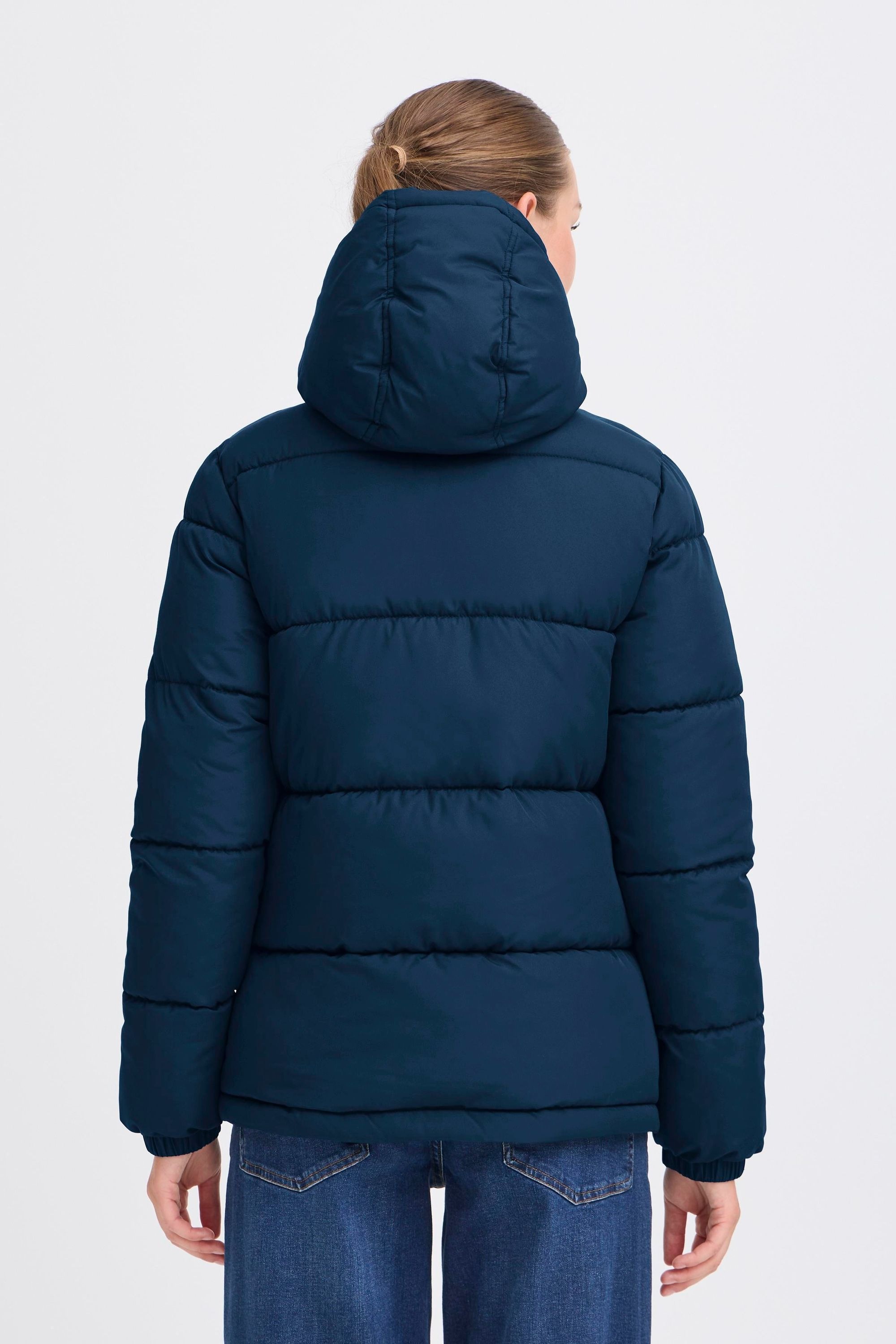 Oxmo Oxminna Quilted Jacket Blue Size L 6