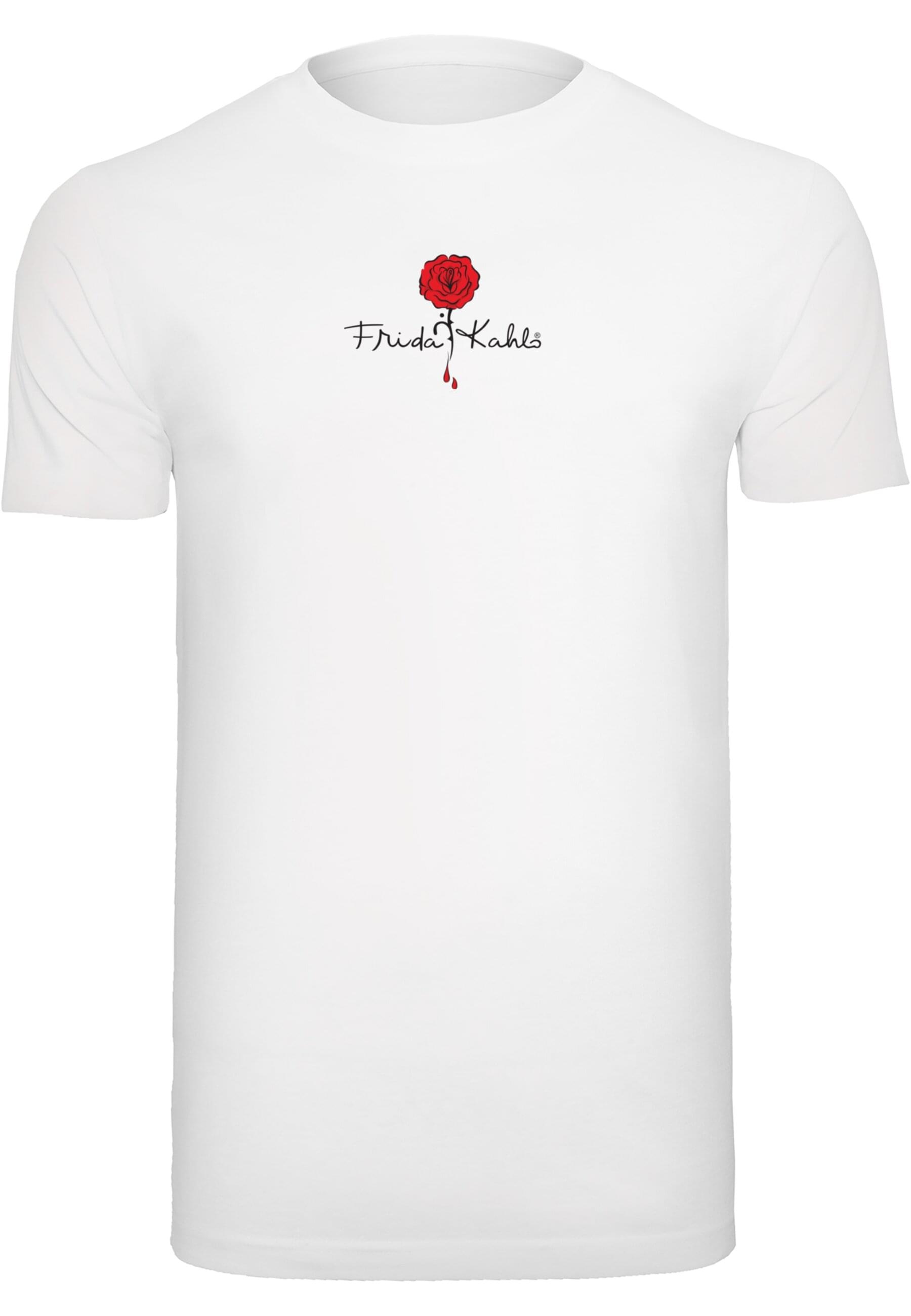 Merchcode T-Shirt "Merchcode Herren Frida Kahlo - Logo rose T-Shirt Round N günstig online kaufen