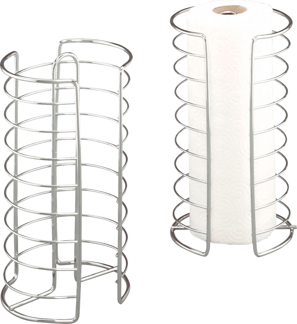 Zeller Present Küchenrollenhalter aus verchromtem Metall günstig online kaufen