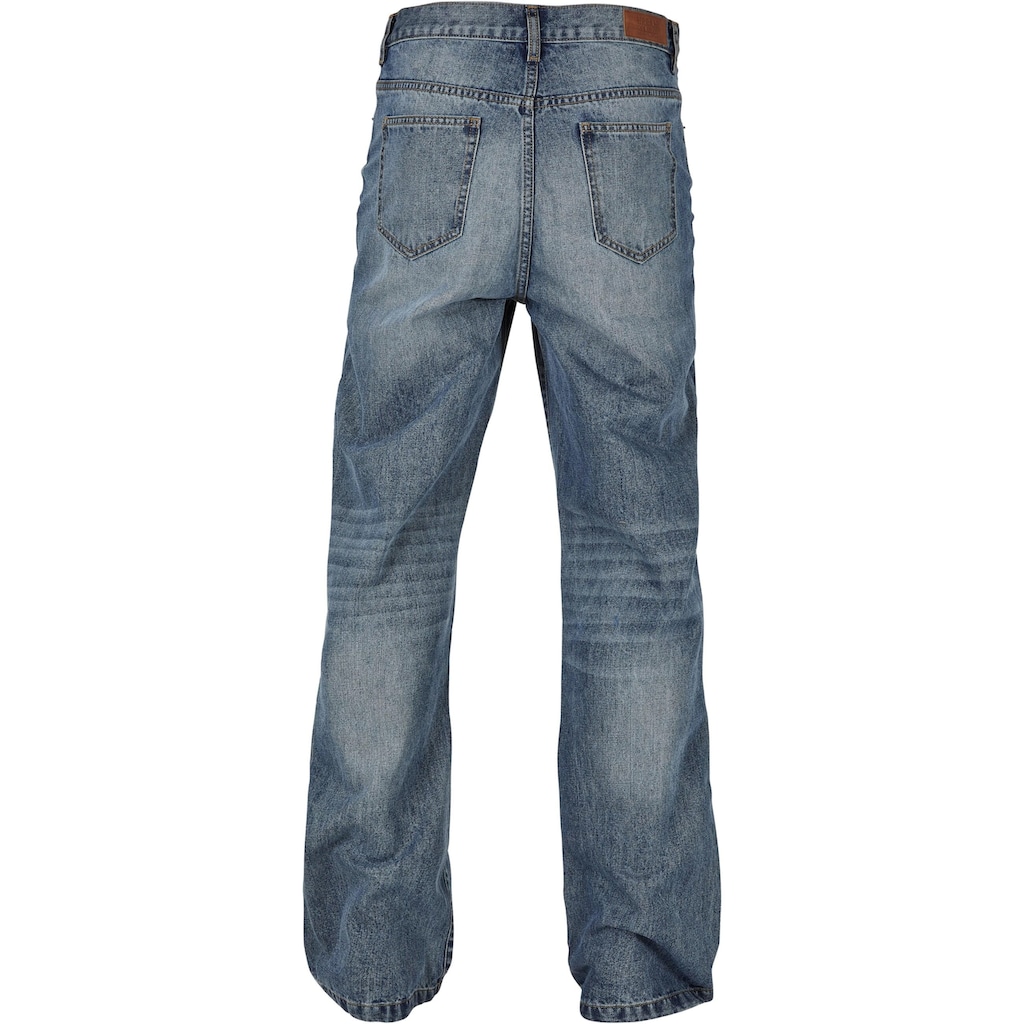 URBAN CLASSICS Bequeme Jeans »Urban Classics Herren Flared Jeans«