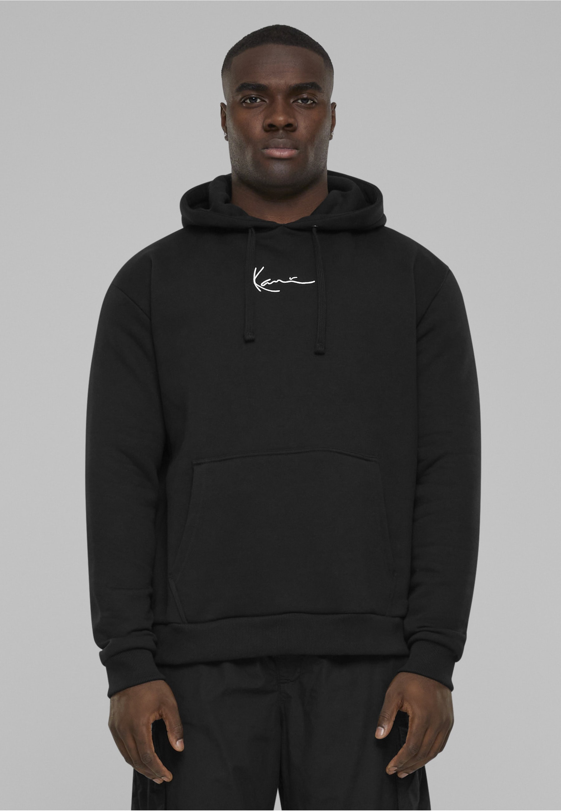 Karl Kani Rundhalspullover »Karl Kani Herren KKMQ12006 KK Signature Hoodie« 1 Stk.