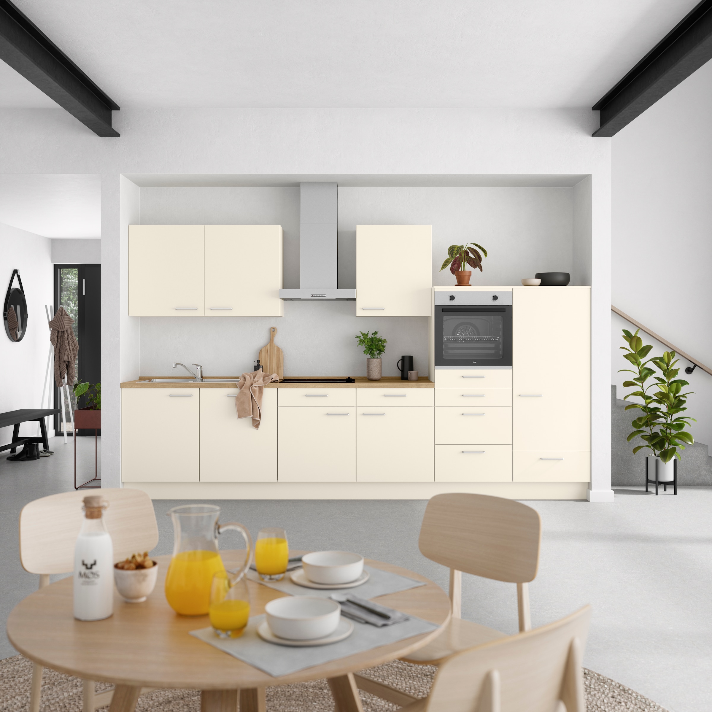 nobilia Küchenzeile ""Touch I"" vormontiert, Ausrichtung wählbar, Breite 36 günstig online kaufen