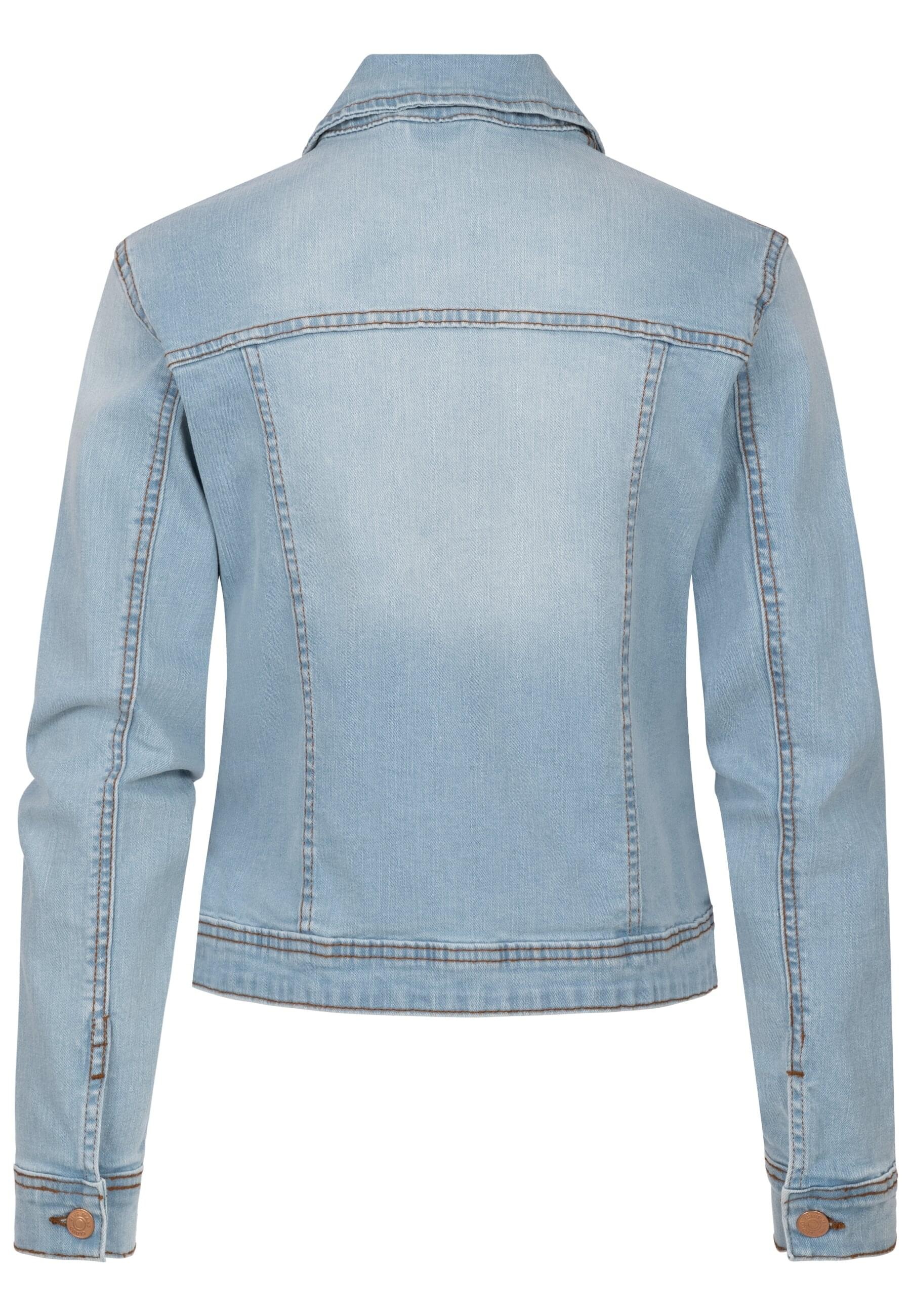 CLOUD 5IVE Jeansjacke »CLOUD 5IVE Damen Jeans Jacke«, (1 St.), ohne Kapuze