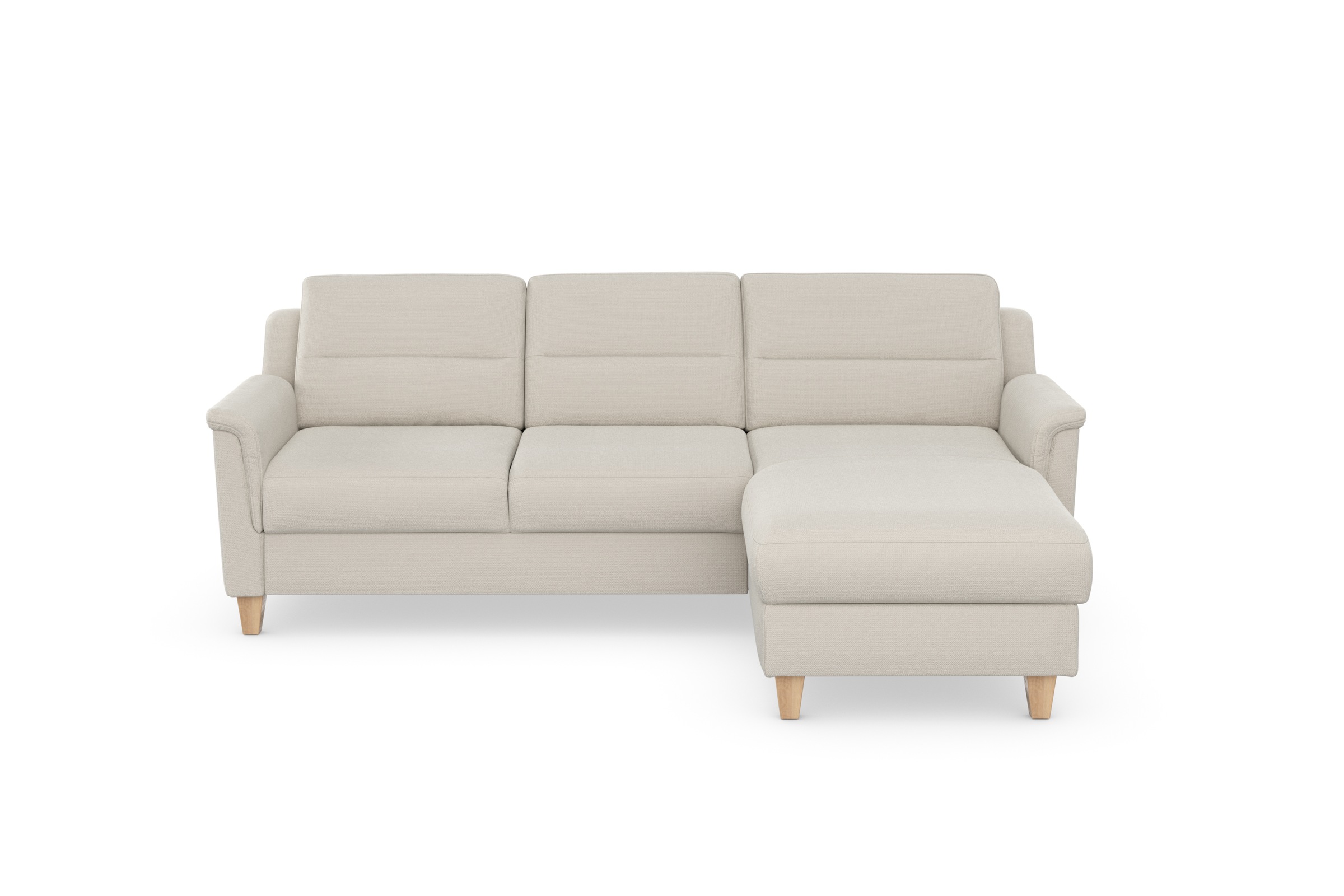 sit&more Ecksofa "Farö L-Form", inklusive Federkern, wahlweise mit Bettfunk günstig online kaufen