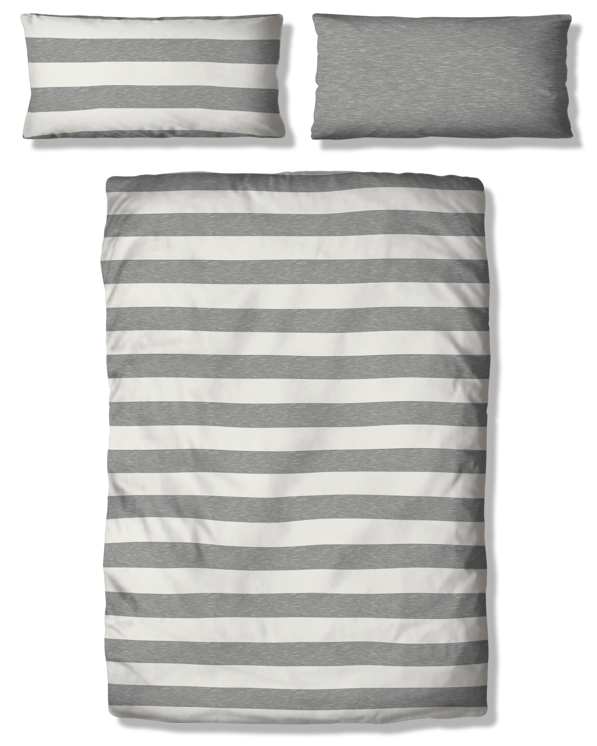OTTO home Wendebettwäsche "Big Stripe" 2 Stk. 100% GOTS Baumwolle, ab Größe günstig online kaufen
