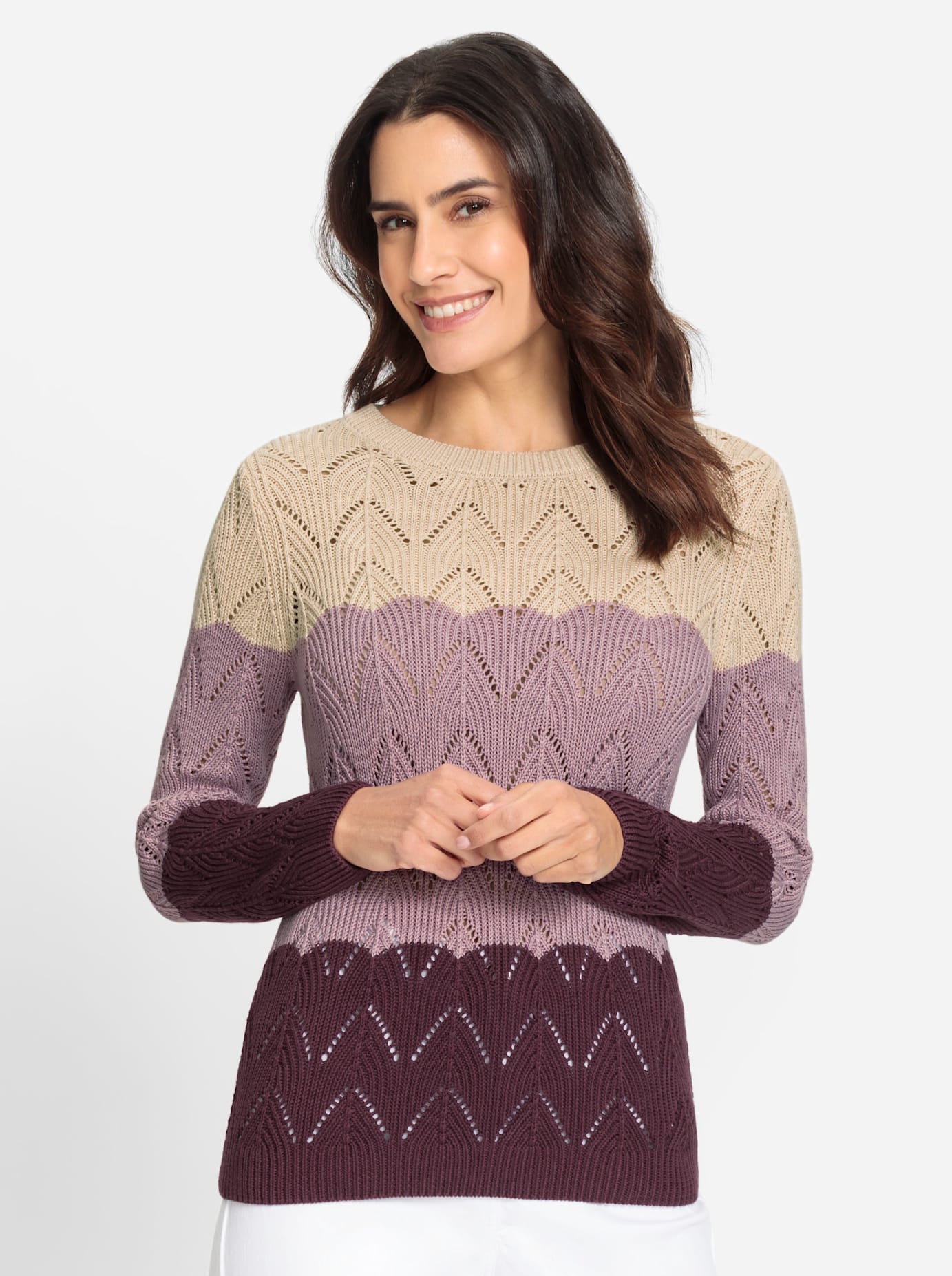 Inspirationen Ajourpullover »Pullover«