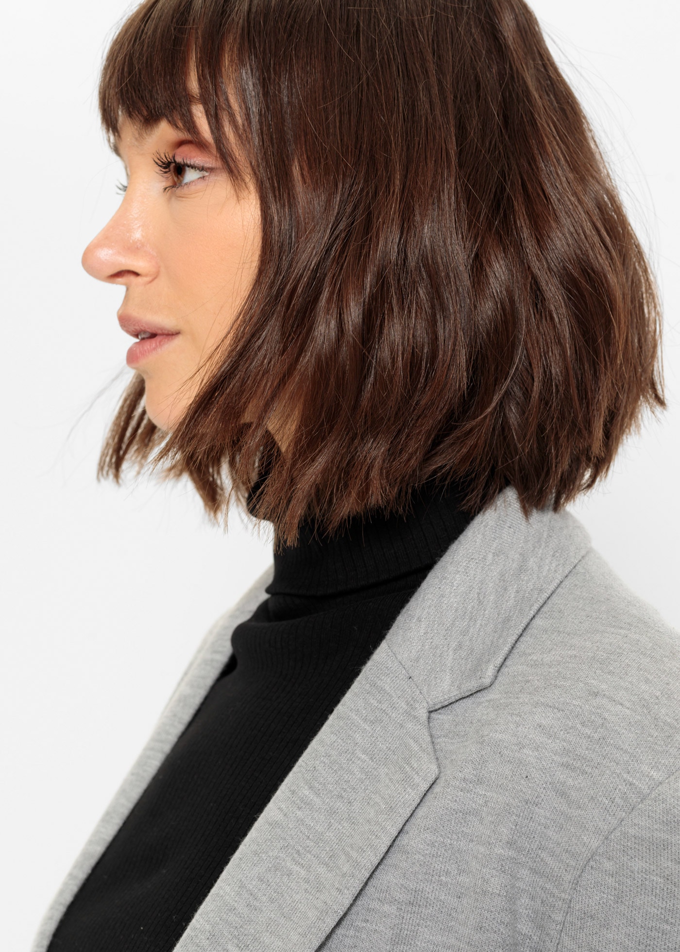 bonprix Jerseyblazer »Langer Jersey-Blazer mit Taschen«, Langer Jersey-Blazer mit Taschen
