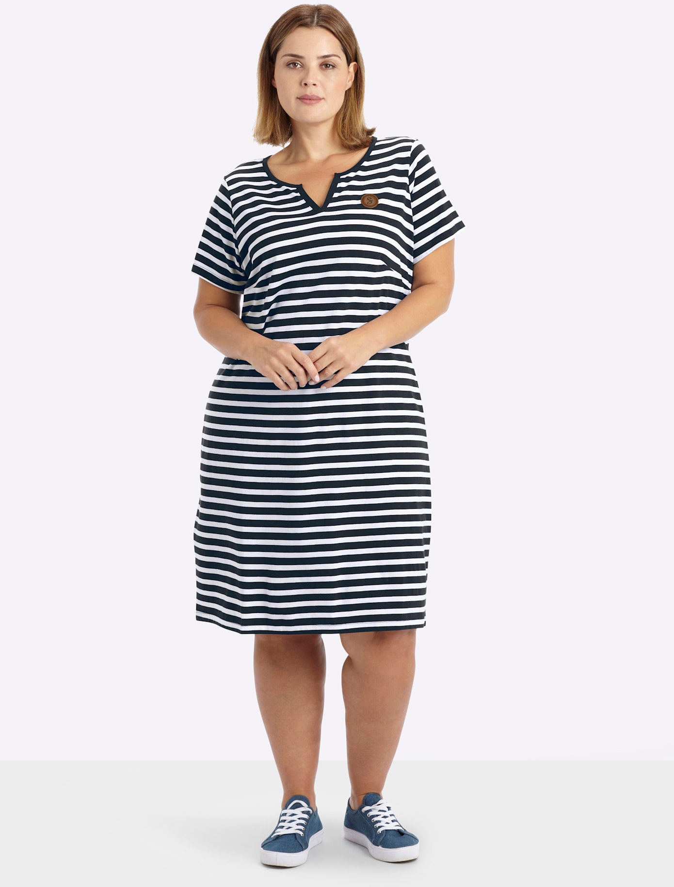 Sheego Jerseykleid "Jersey-Kleid"