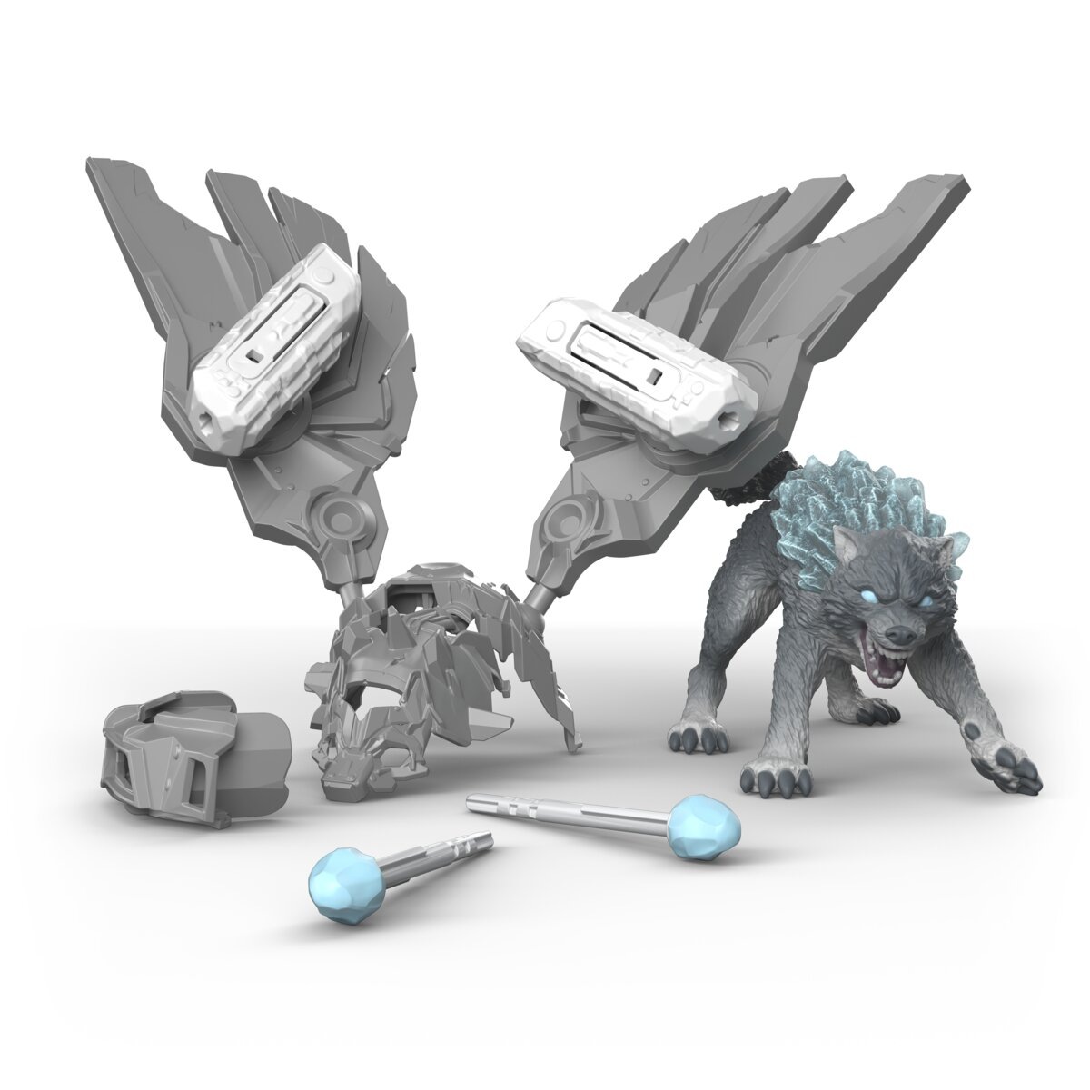 Schleich® Spielfigur »ELDRADOR® CREATURES, Gladiator Eiswolf (42815)«