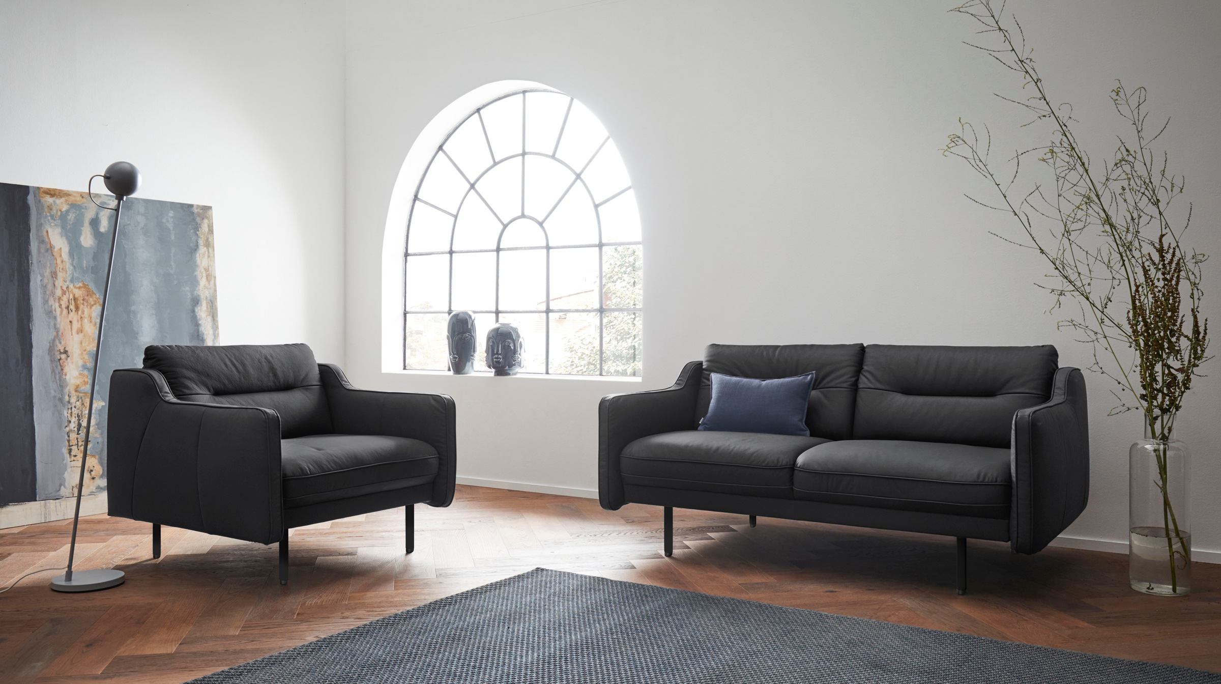 andas Sessel »Nordfyn«, edles Design in 3 Bezugsqualitäten, Design by Morten Georgsen