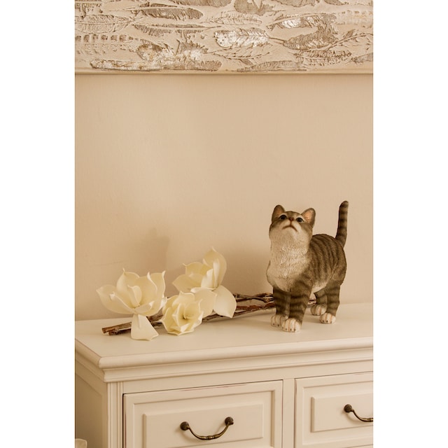 Wohnzimmer getigert, Möbel Dekofigur Myflair Accessoires BAUR »Katze«, grau & bestellen |