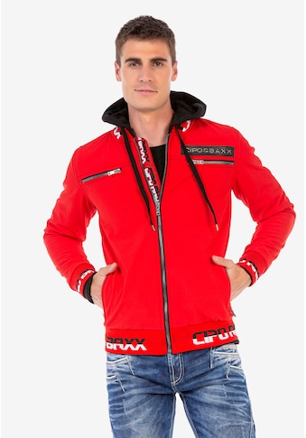 Cipo & Baxx Cipo & Baxx Outdoorjacke su coolem Rüc...