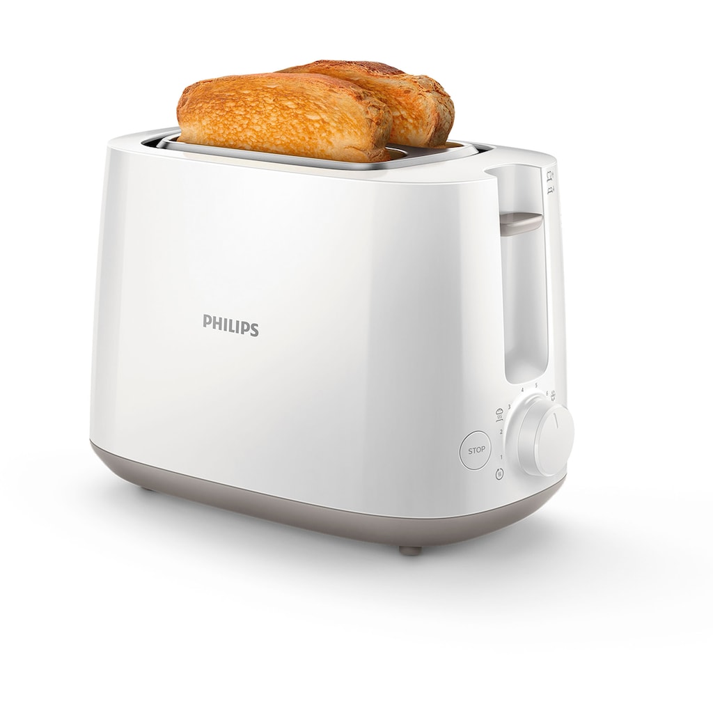 Philips Toaster »HD2581/00«, 2 kurze Schlitze, 830 W