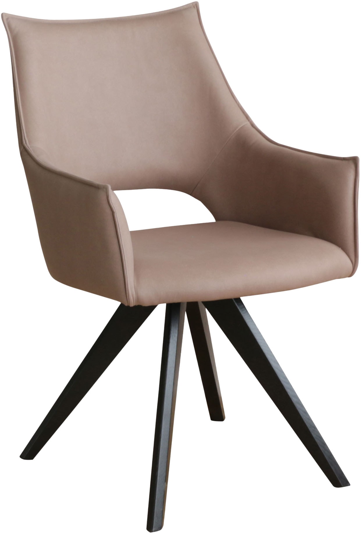 OTTO home Armlehnstuhl "Odin" () Moderner Polsterstuhl mit Stoffbezug günstig online kaufen