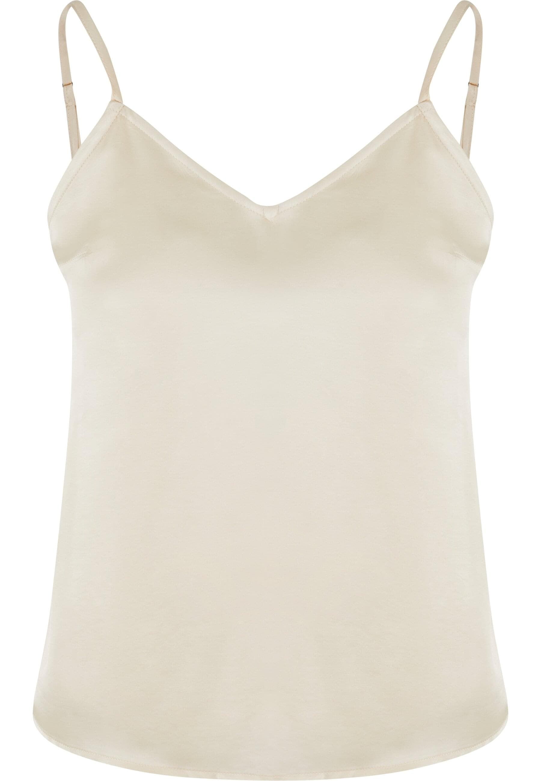 URBAN CLASSICS Muskelshirt "Urban Classics Damen Ladies Viscose Satin Slip günstig online kaufen