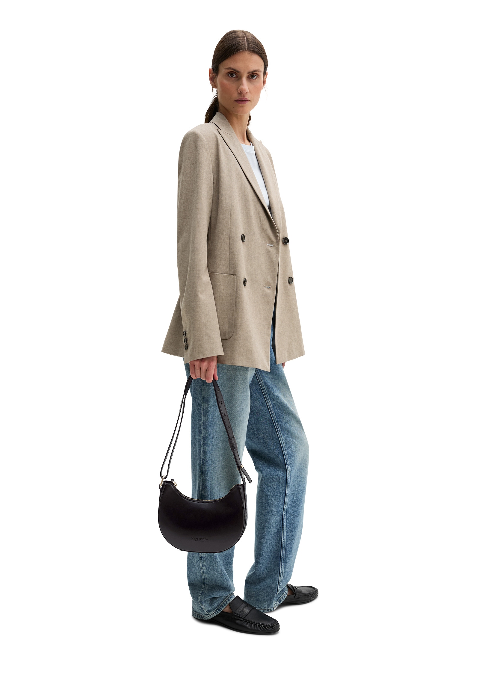 Marc O'Polo Umhängetasche »aus edlem Leder«