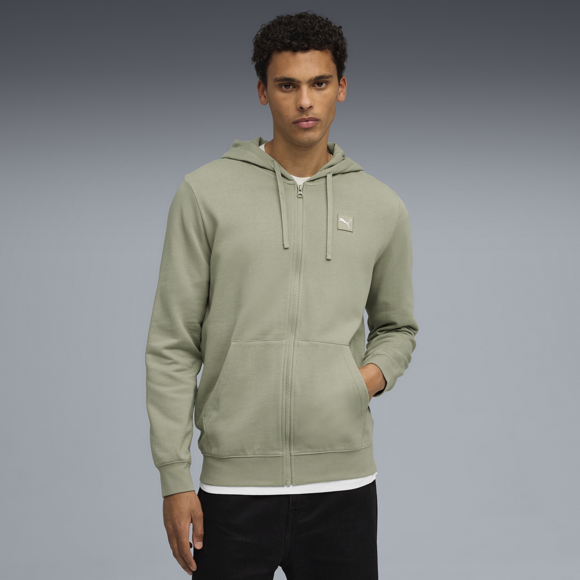 PUMA Sweatjacke »Essentials Elevated Hoodie Herren«