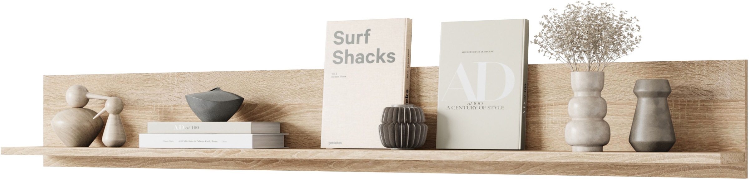 Home affaire Wandboard "Wandregal Vera" 1 Stk. tlg. ideal für Deko & Bücher günstig online kaufen