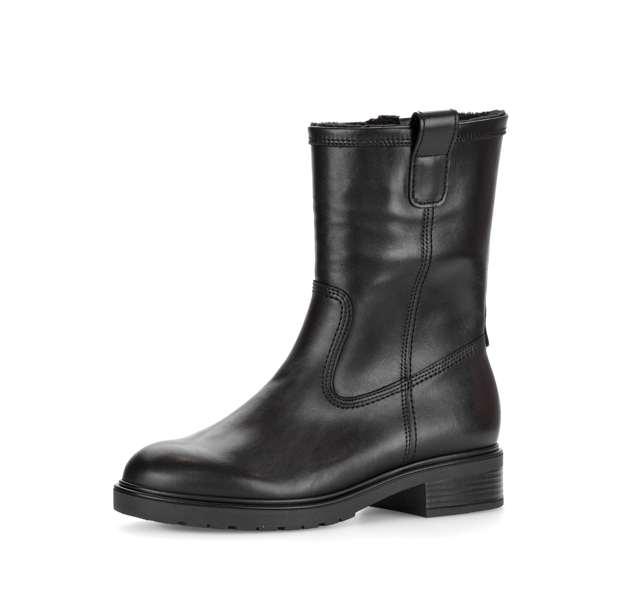 Gabor Stiefelette Blockabsatz, Kurzstiefel in Komfortweite H (= sehr weit)