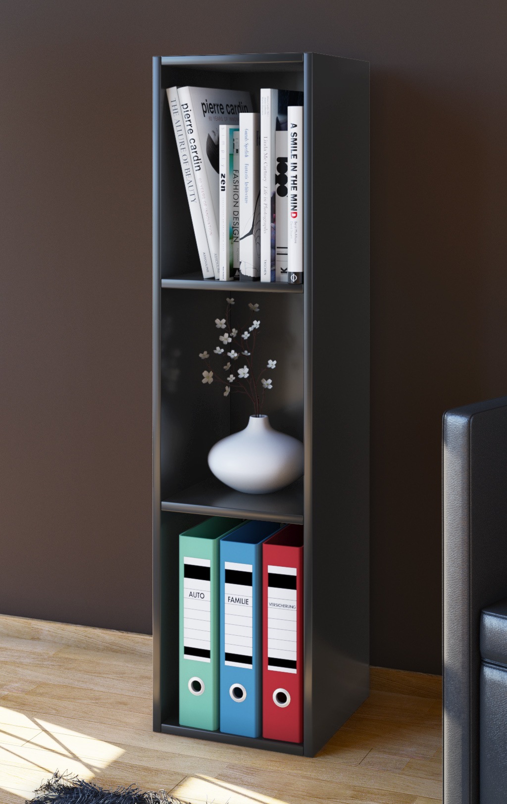 VCM Standregal »Holz Stand Regal Aufbewahrung Deko Bücher Mendas 3«