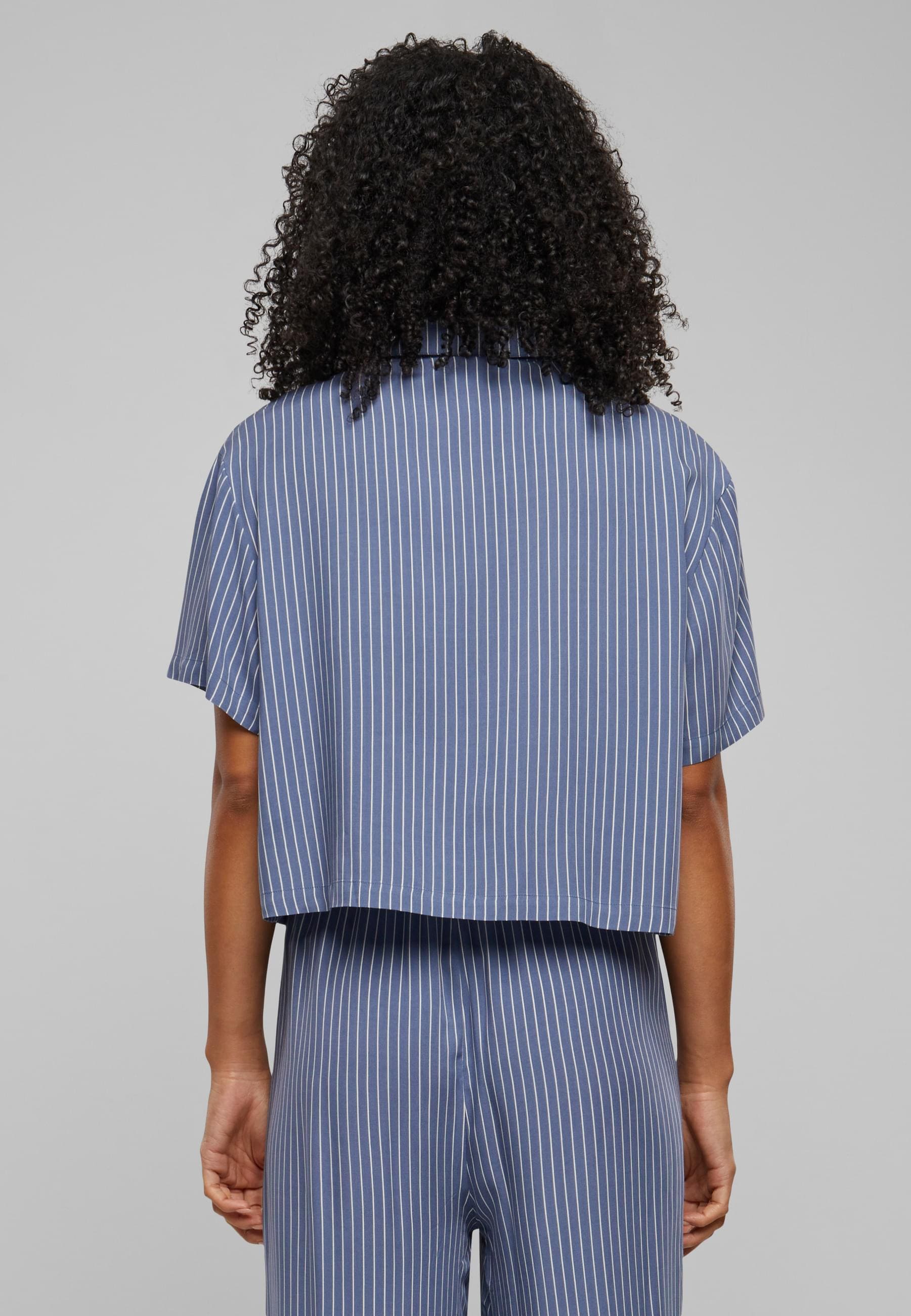 URBAN CLASSICS T-Shirt »Urban Classics Damen Ladies Resort Shirt«, (1 tlg.)