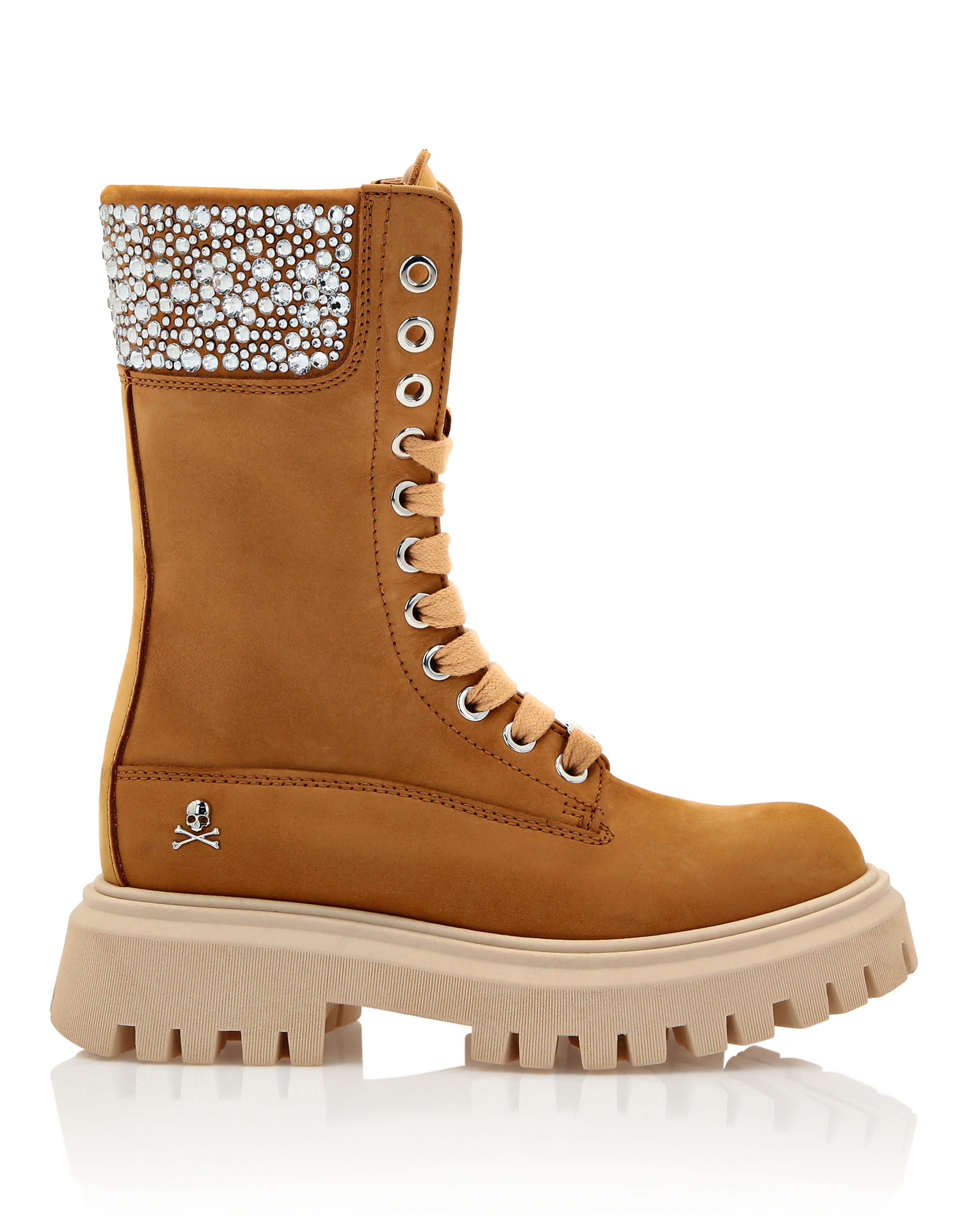 PHILIPP PLEIN Schnürstiefelette »Mit Schmucksteinen«