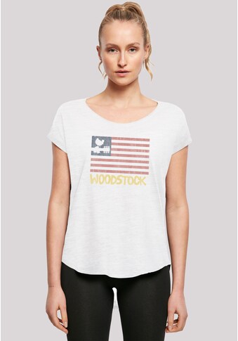 F4NT4STIC Marškinėliai »Woodstock USA Flag'« Pri...