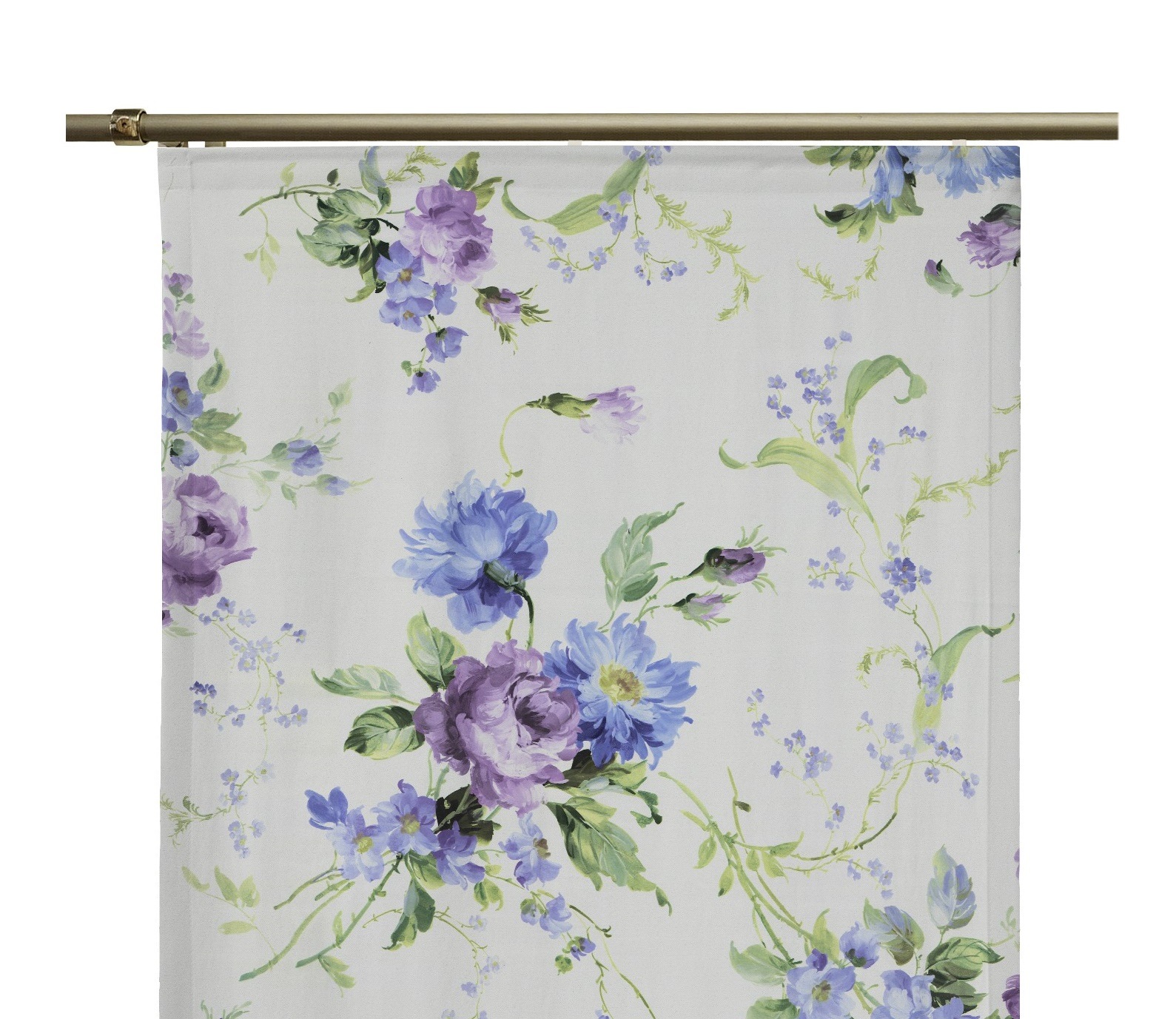 Thumbnail - Wirth Schiebegardine "MONTROSE" Klettband 1 Stk. tlg. inkl. Beschwerungsstange