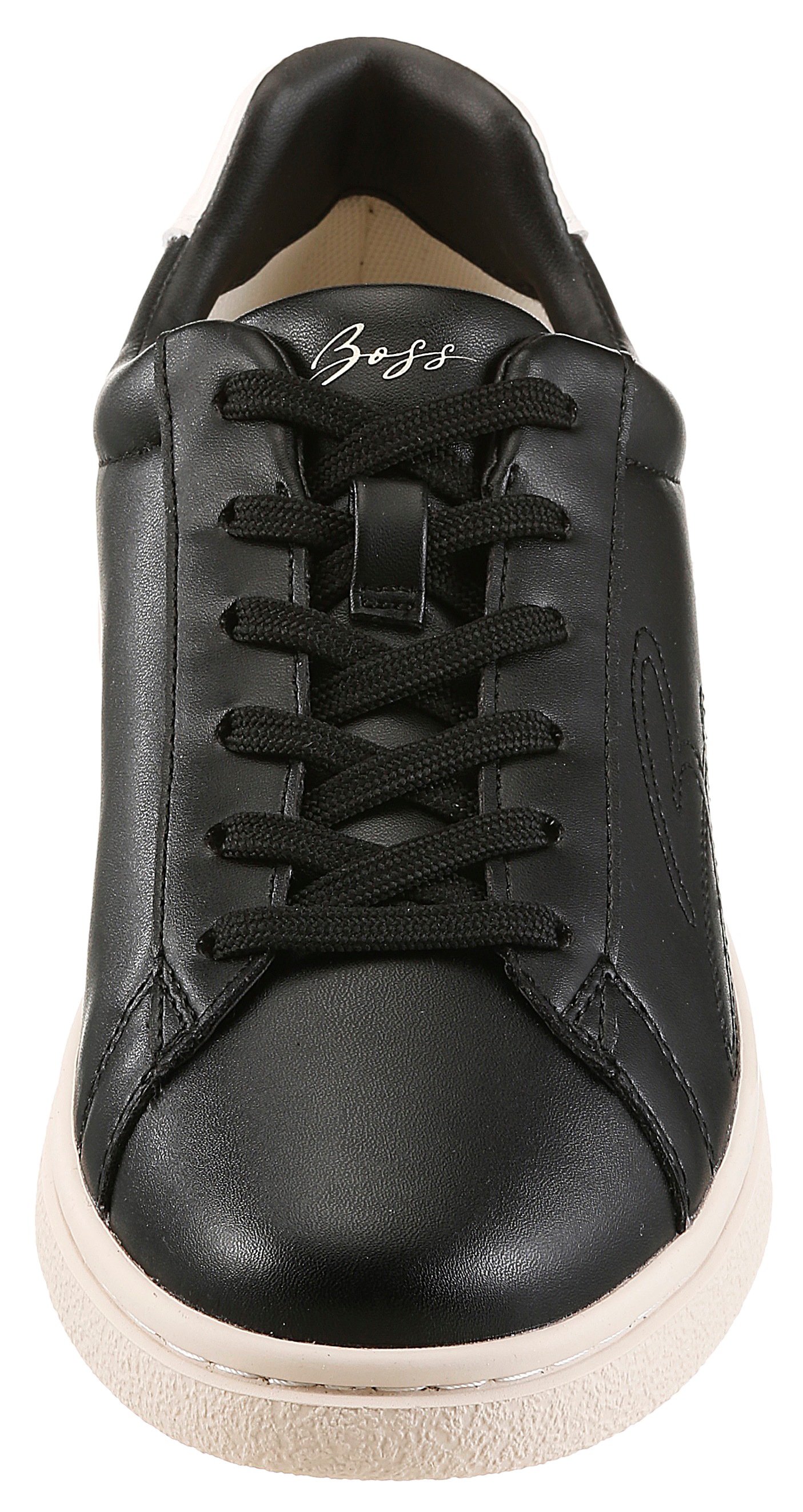 BOSS ORANGE Sneaker »Everlynn Tenn«  Schnürschuh,Halbschuh,Freizeitsneaker mit Kontrastbesatz an der Ferse