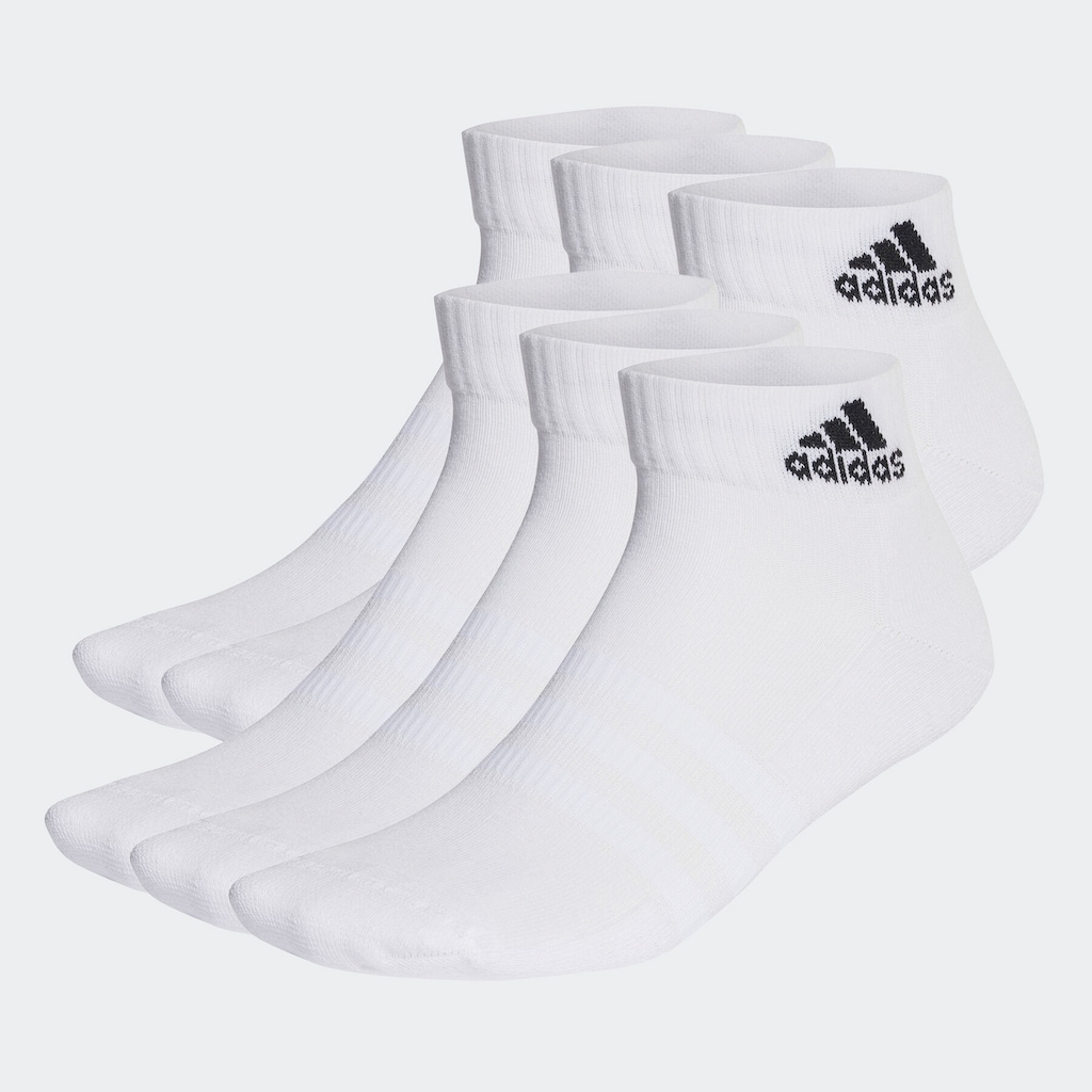 adidas Performance Sportsocken »CUSHIONED SPORTSWEAR ANKLE SOCKEN, 6 PAAR«, (6 Paar)