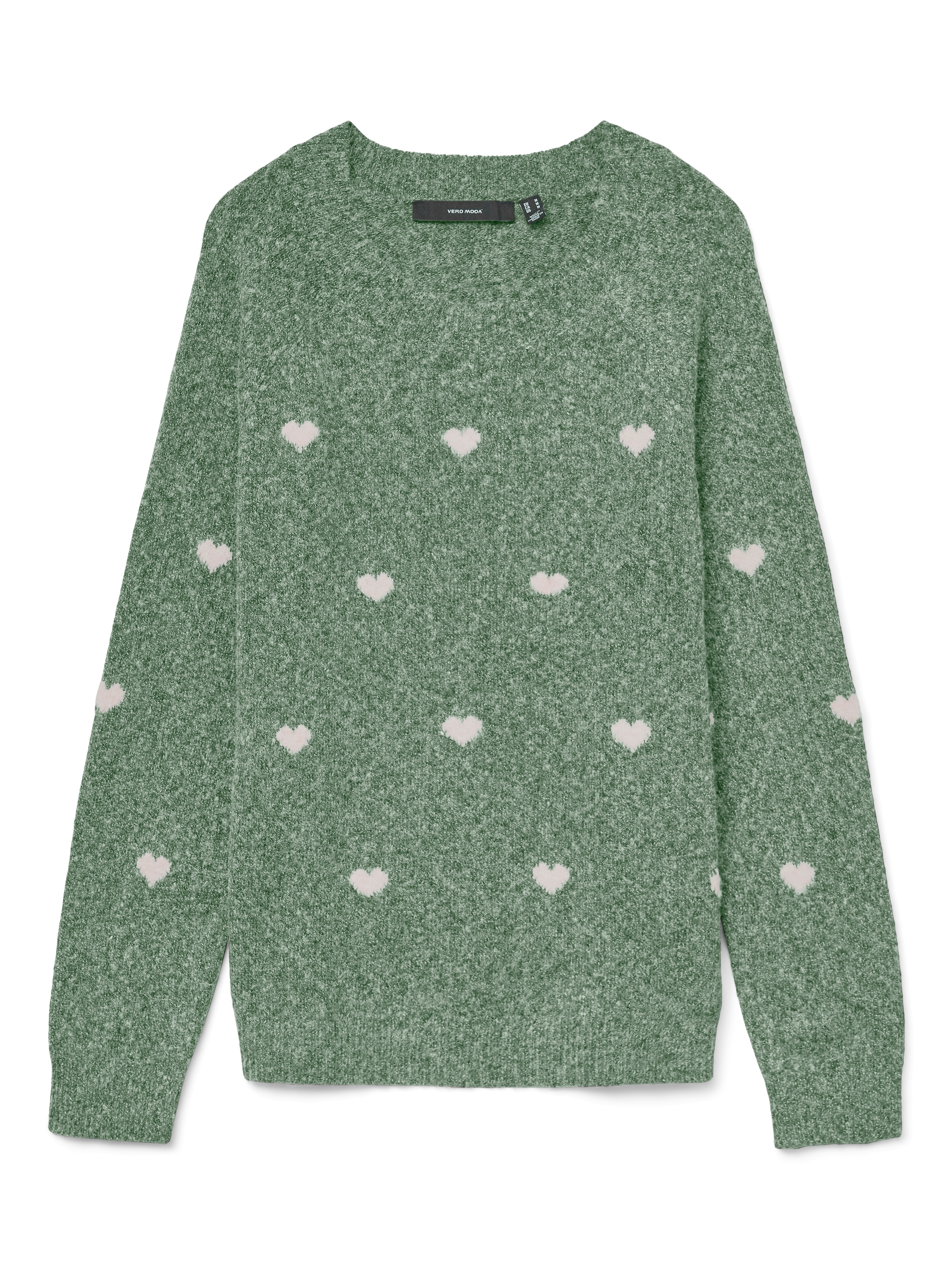 Vero Moda Rundhalspullover »VMDOFFY INTARSIA LS O-NCK PULLOV GA NOOS« mit Strickmuster