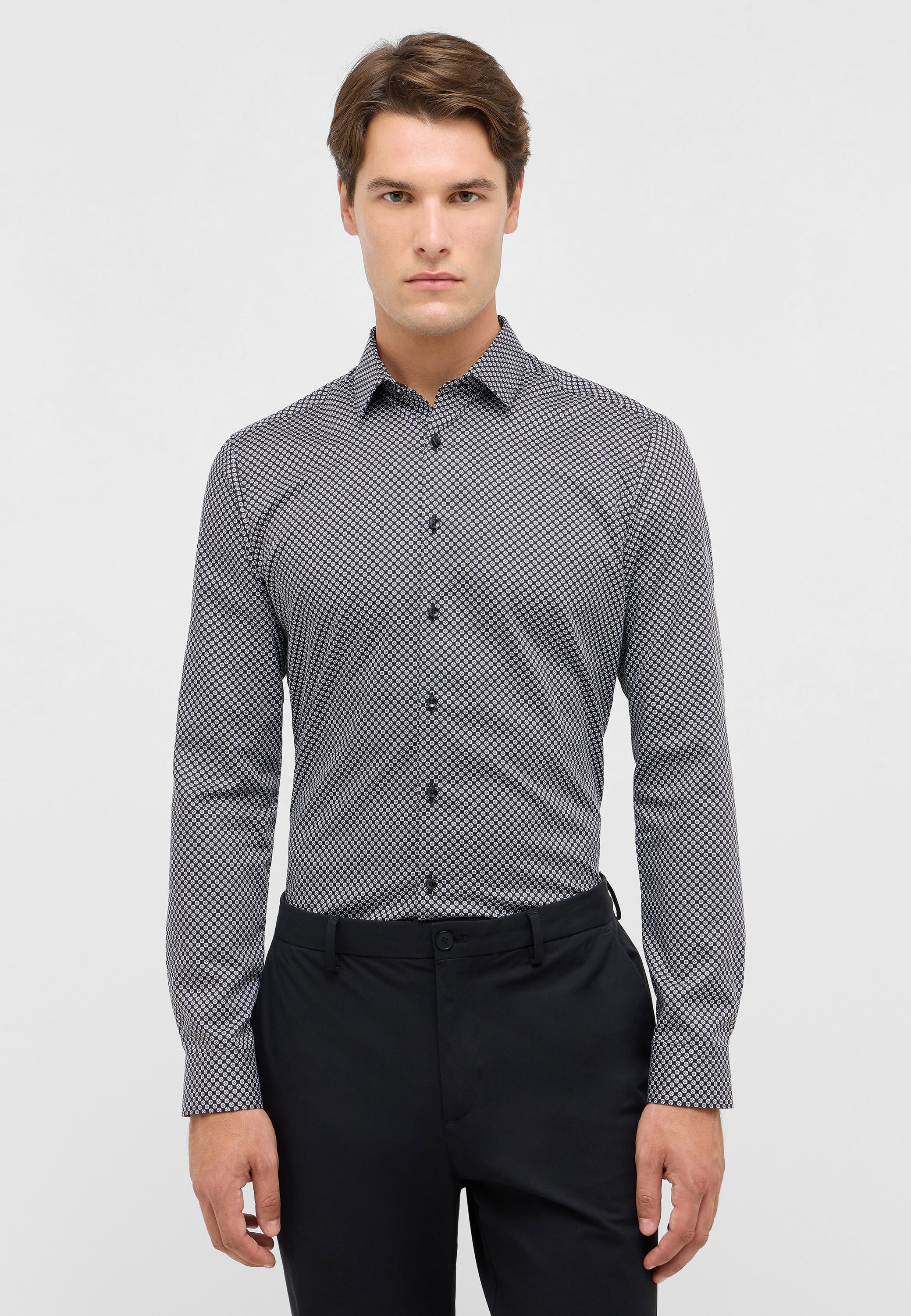 Eterna Langarmhemd "SUPER SLIM" NON IRON (bügelfrei) günstig online kaufen