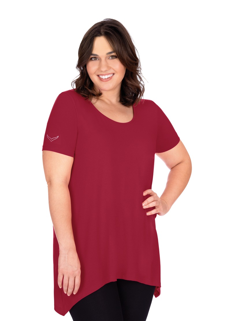 Trigema T-Shirt »TRIGEMA Long-Shirt mit edlen Strass-Steinen« kaufen