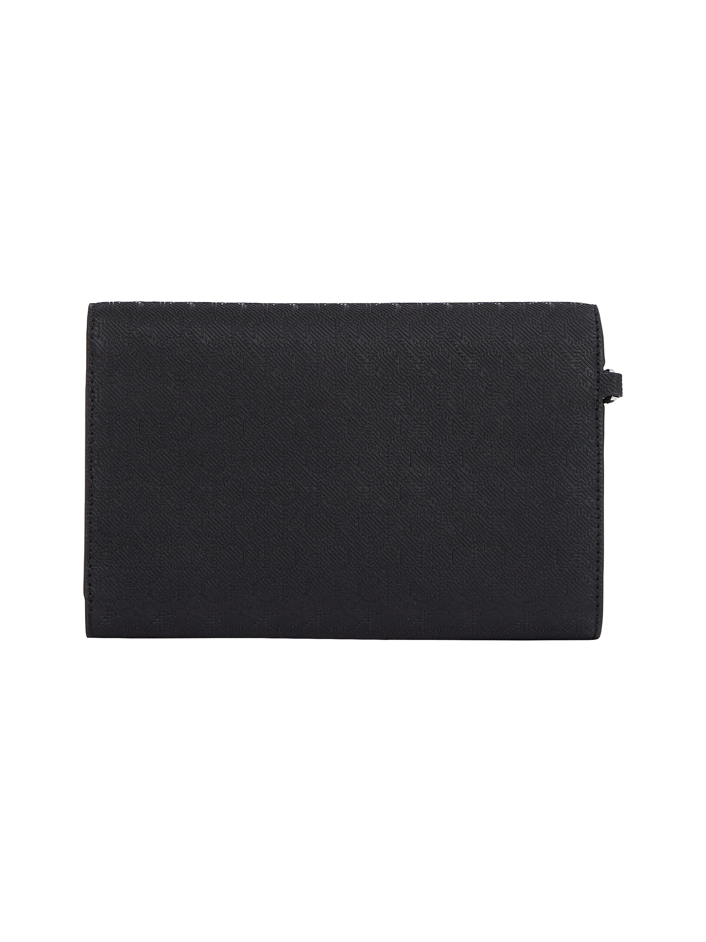 Calvin Klein Geldbörse »CK MUST XL TRIFOLD W/WRISTEL_MN«, Geldbeutel, Damen-Portemonnaie, mit CK-Musterung