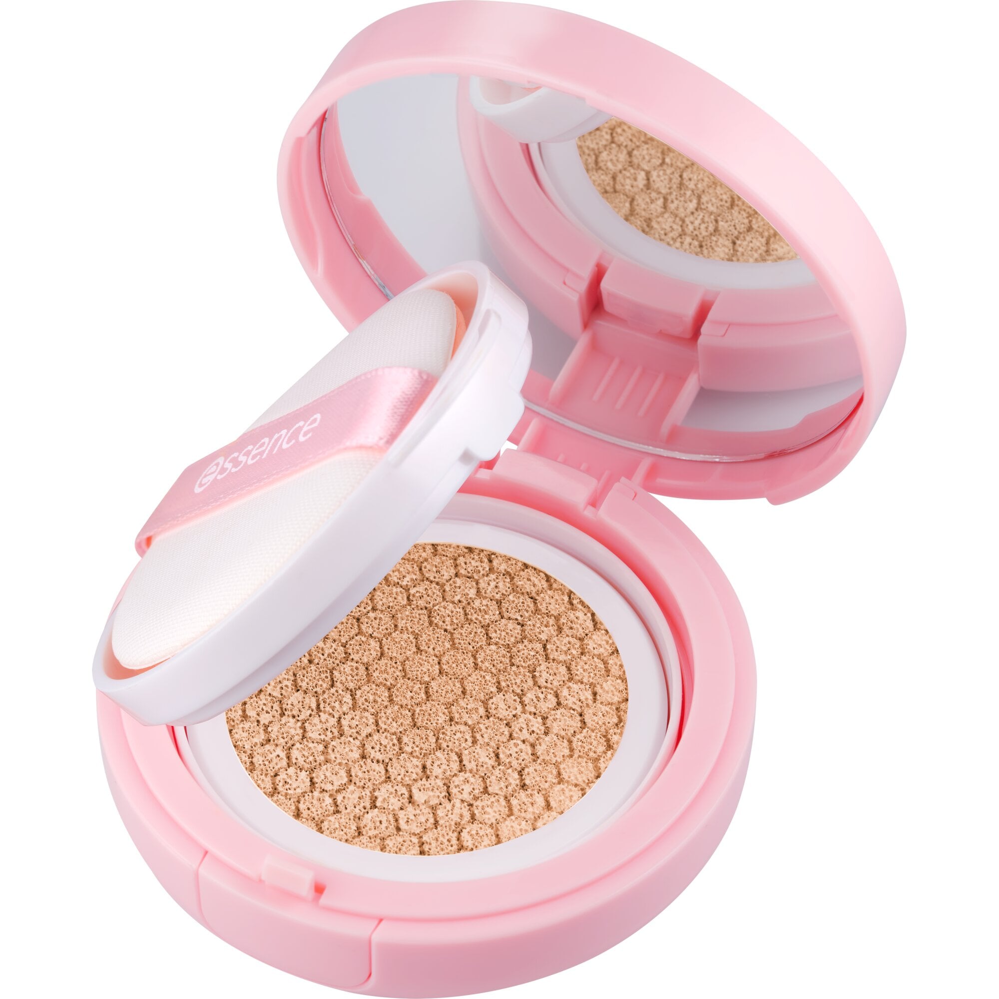 Essence Foundation »BRIGHTEN UP! cushion foundation«, Langanhaltend, wasserfest, mittlere Deckkraft