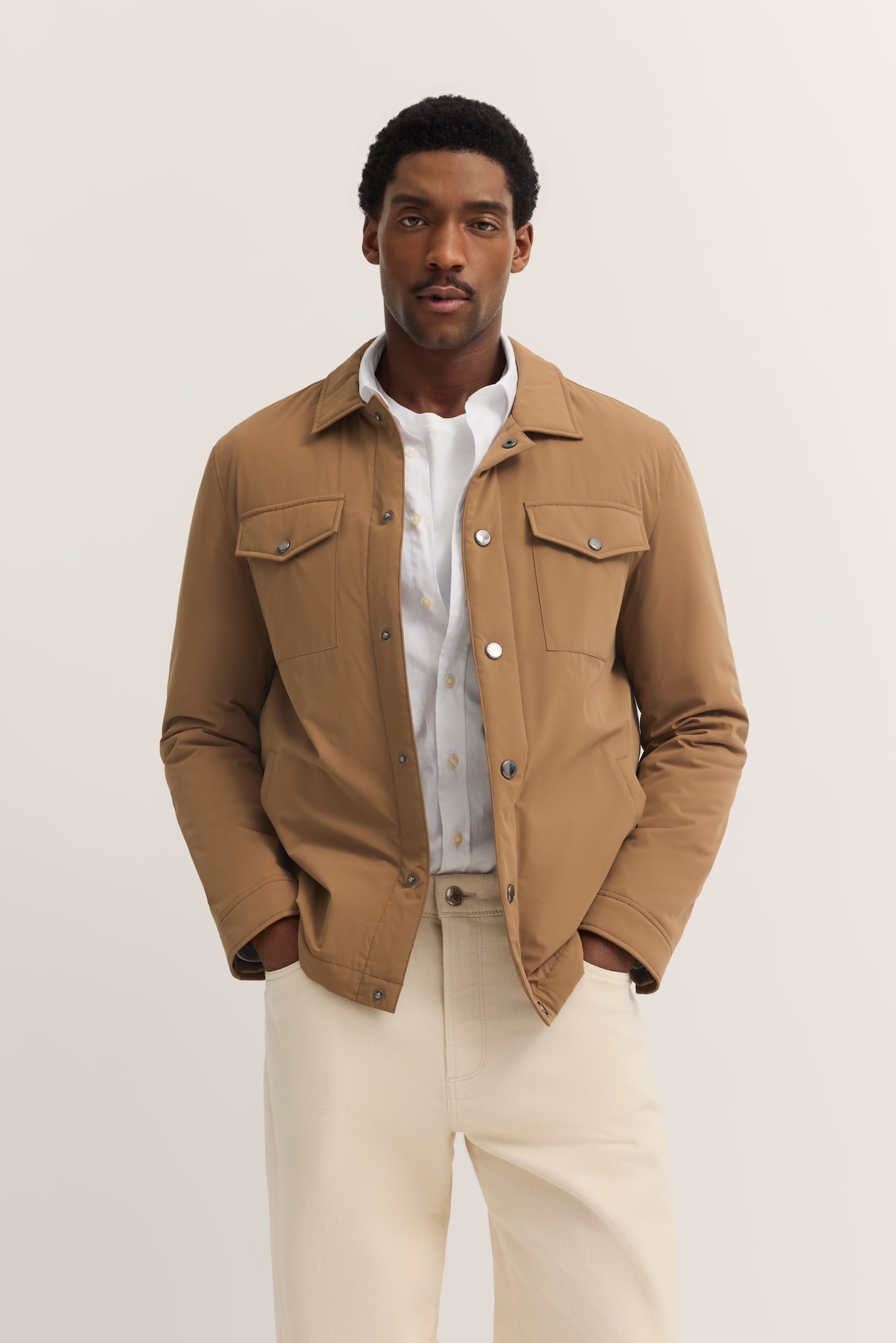bugatti Kurzjacke "Regular Fit", mit Flexcity Stretch & Druckknöpfen günstig online kaufen
