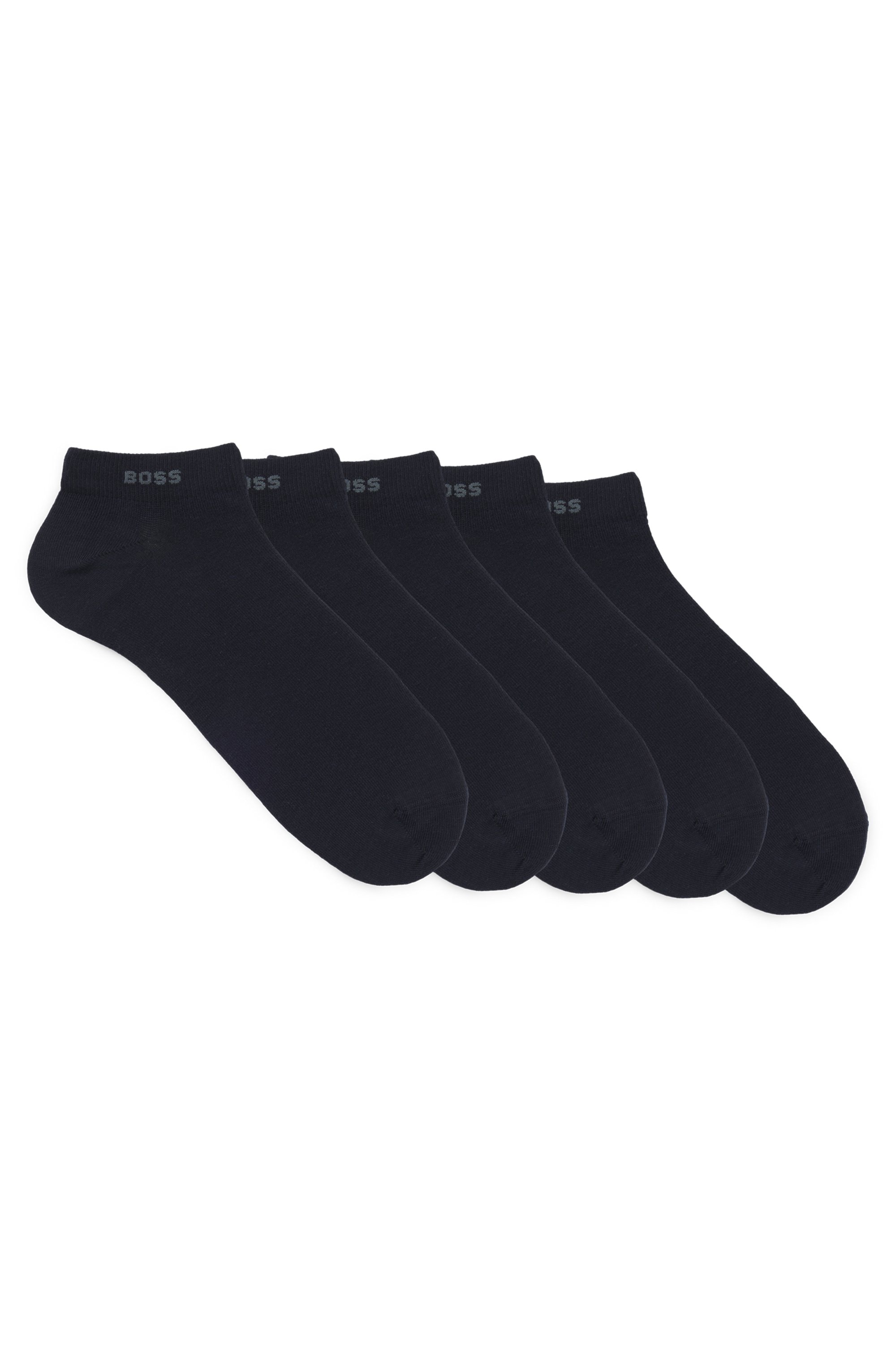 BOSS Sneakersocken "5P AS Uni CC", (Packung, 5 Paar)