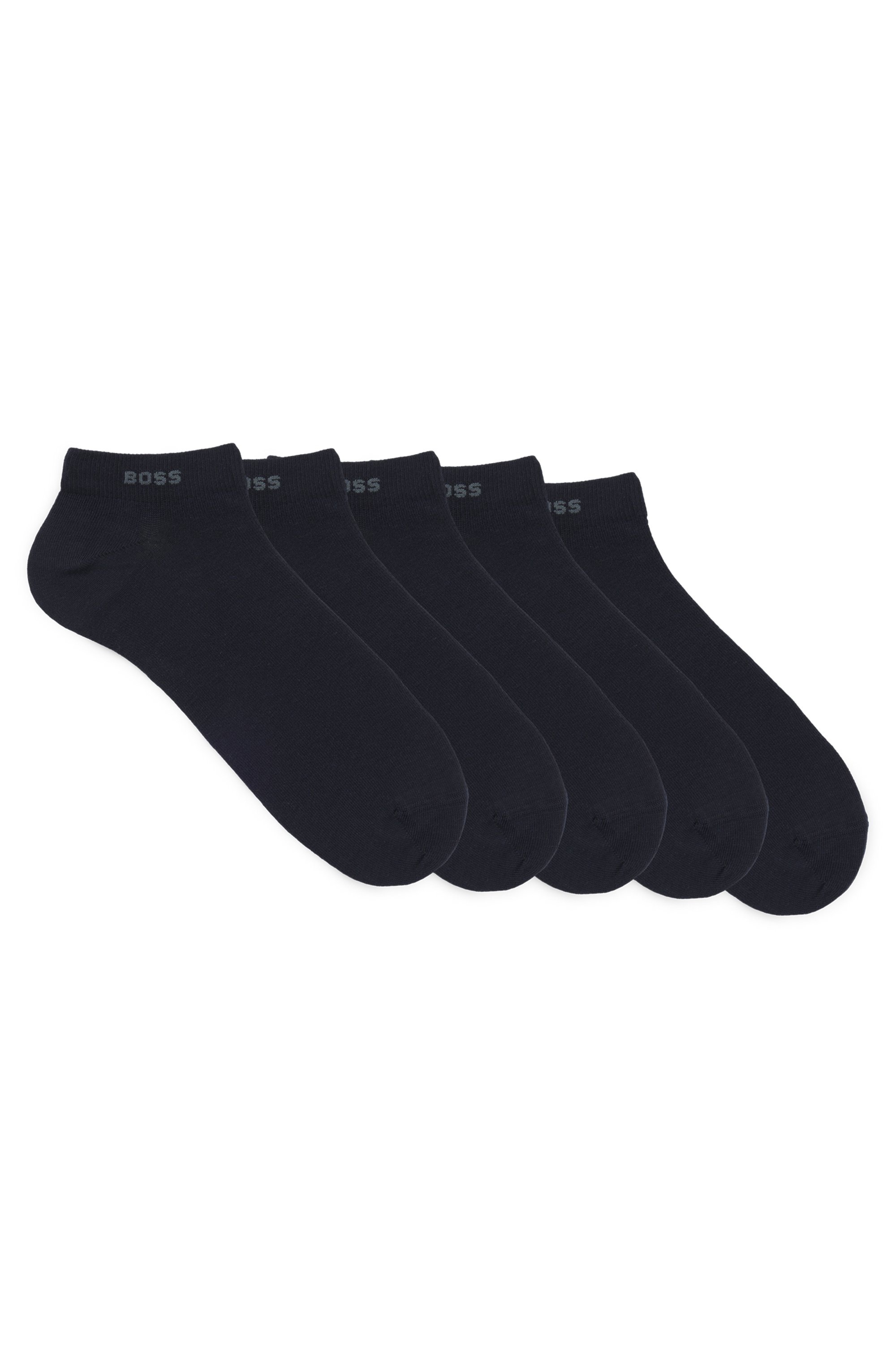 BOSS Sneakersocken "5P AS Uni CC" Packung, 5 Stk. tlg. mit BOSS Label günstig online kaufen