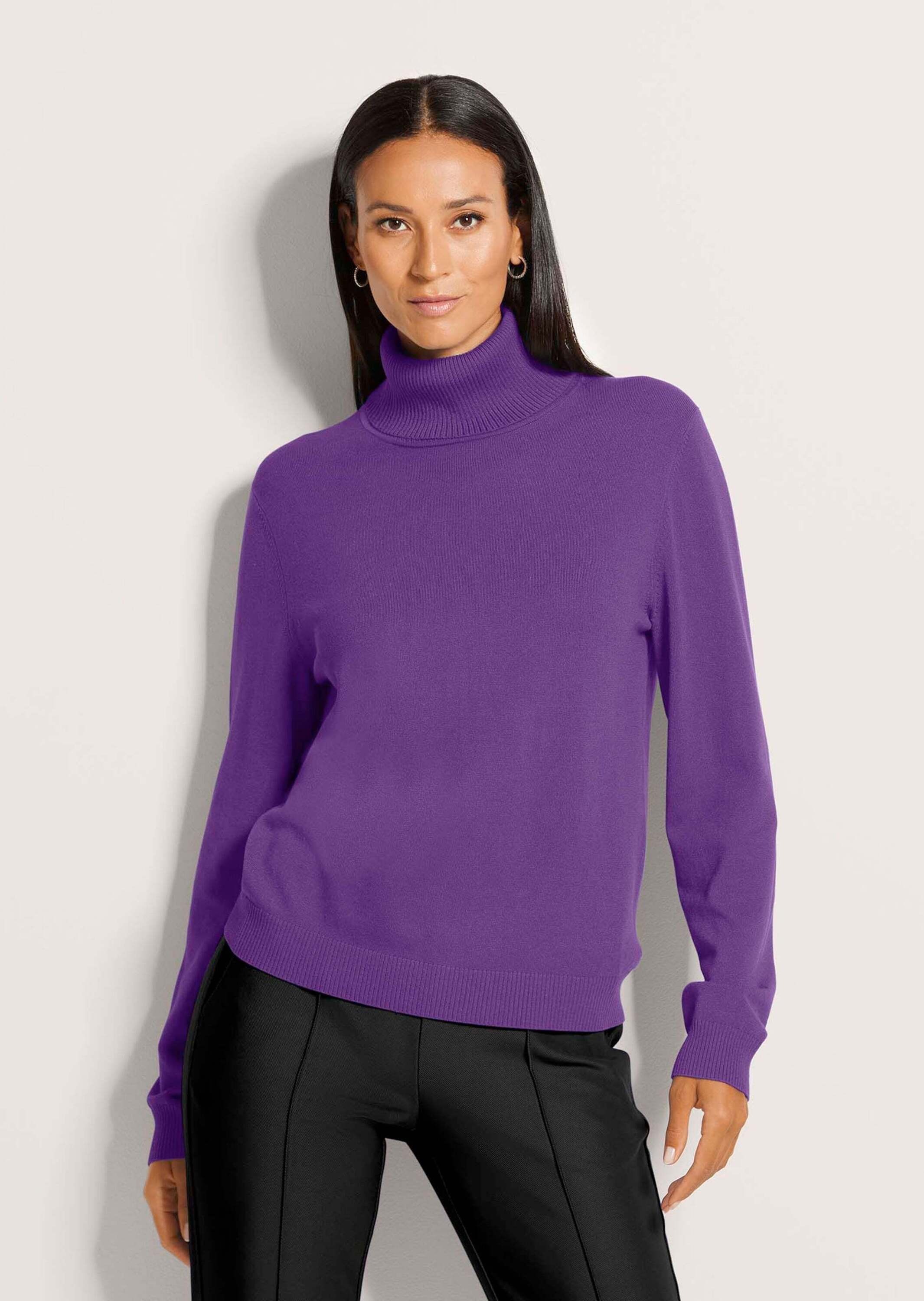 MADELEINE Longpullover »Strickpullover Schmaler Feinstrickpullover«