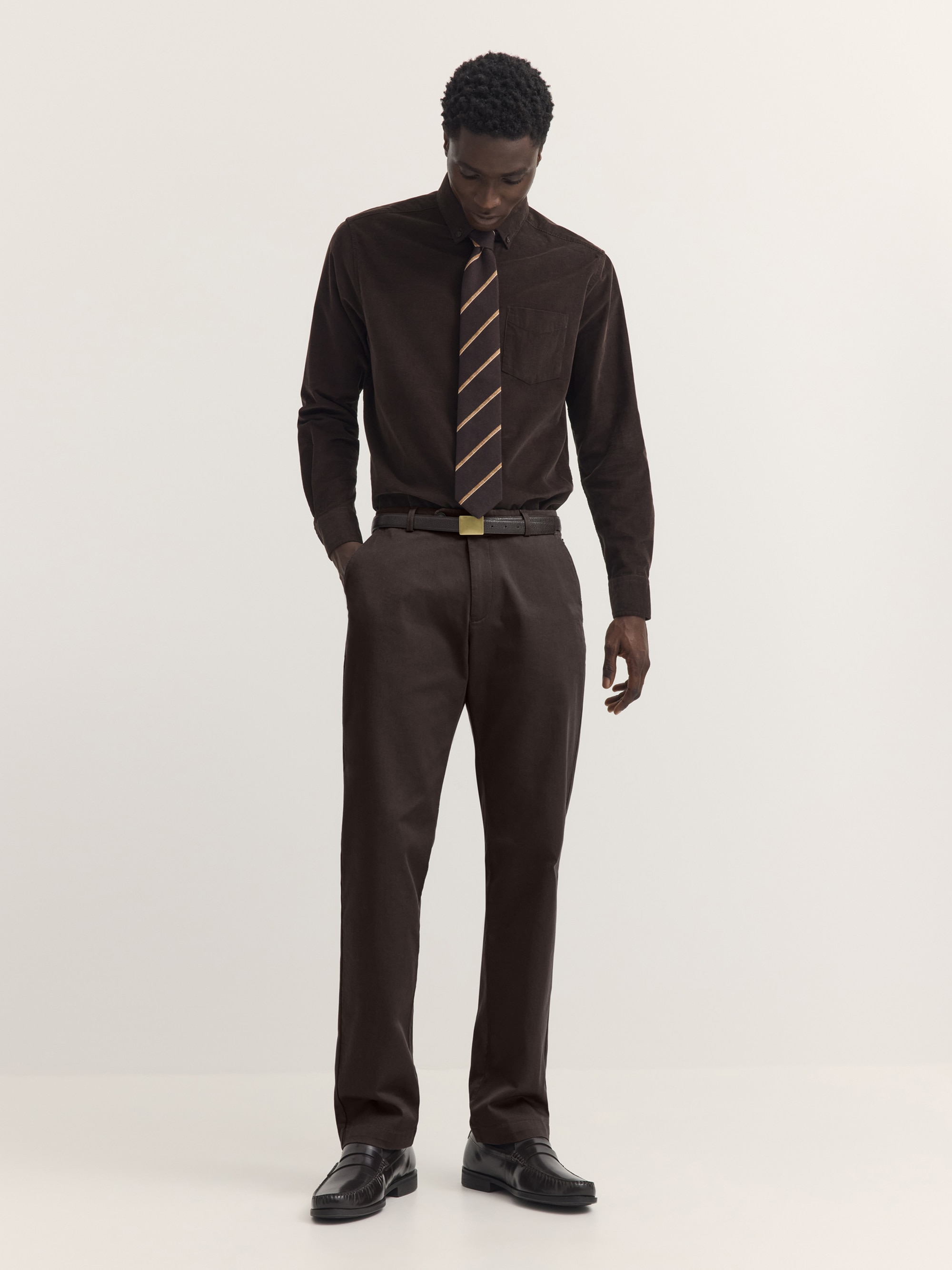bugatti Chinohose »Regular Fit«  Regular Fit Baumwoll-Twill Summer Touch