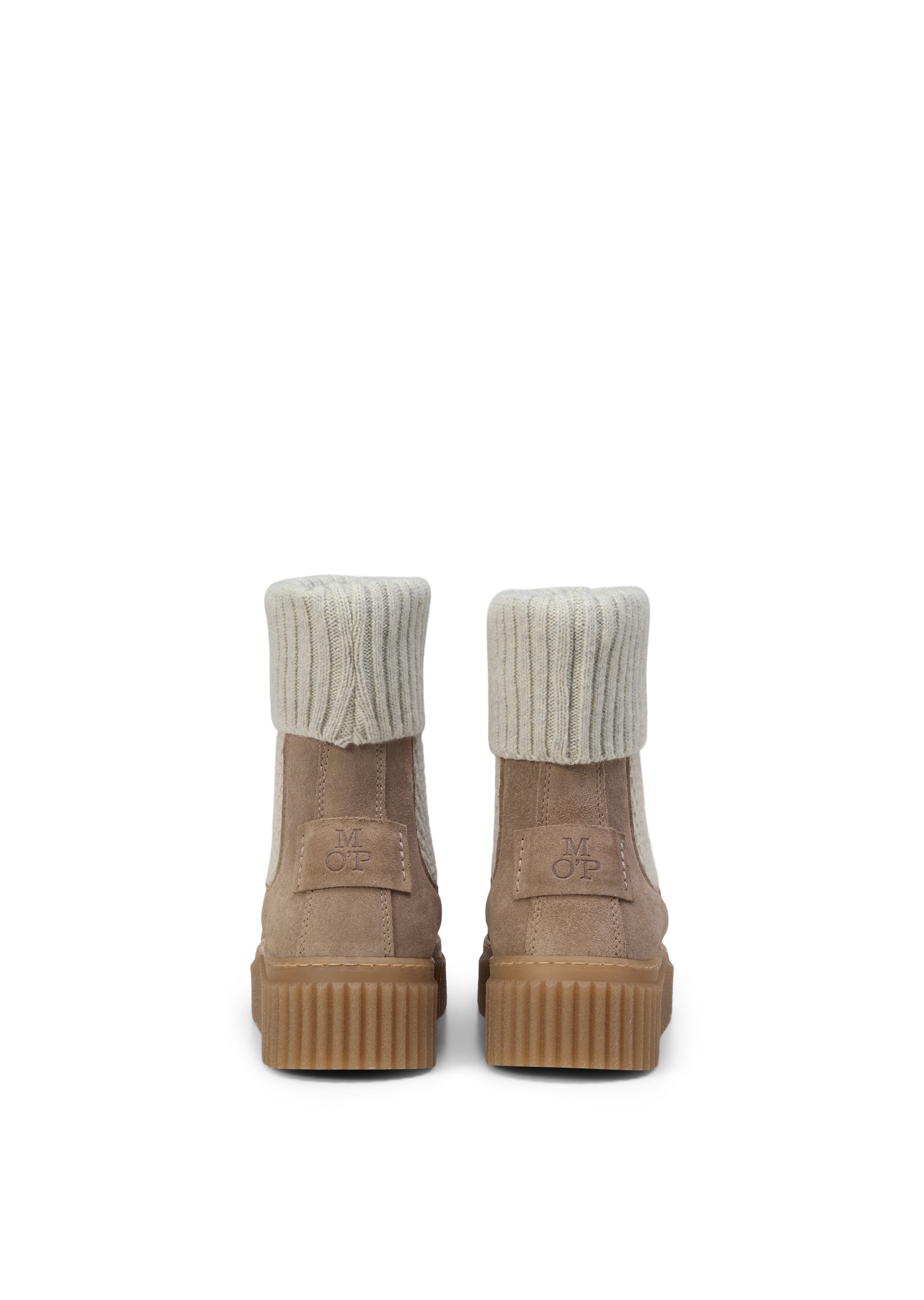 Marc O'Polo Chelseaboots »mit Strickumschlag«