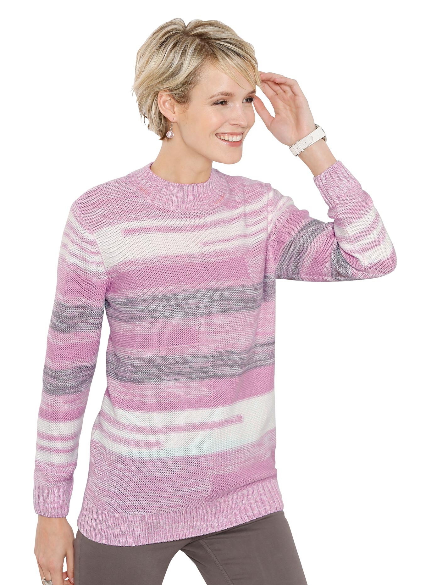 Classic Basics Stehkragenpullover »Pullover«