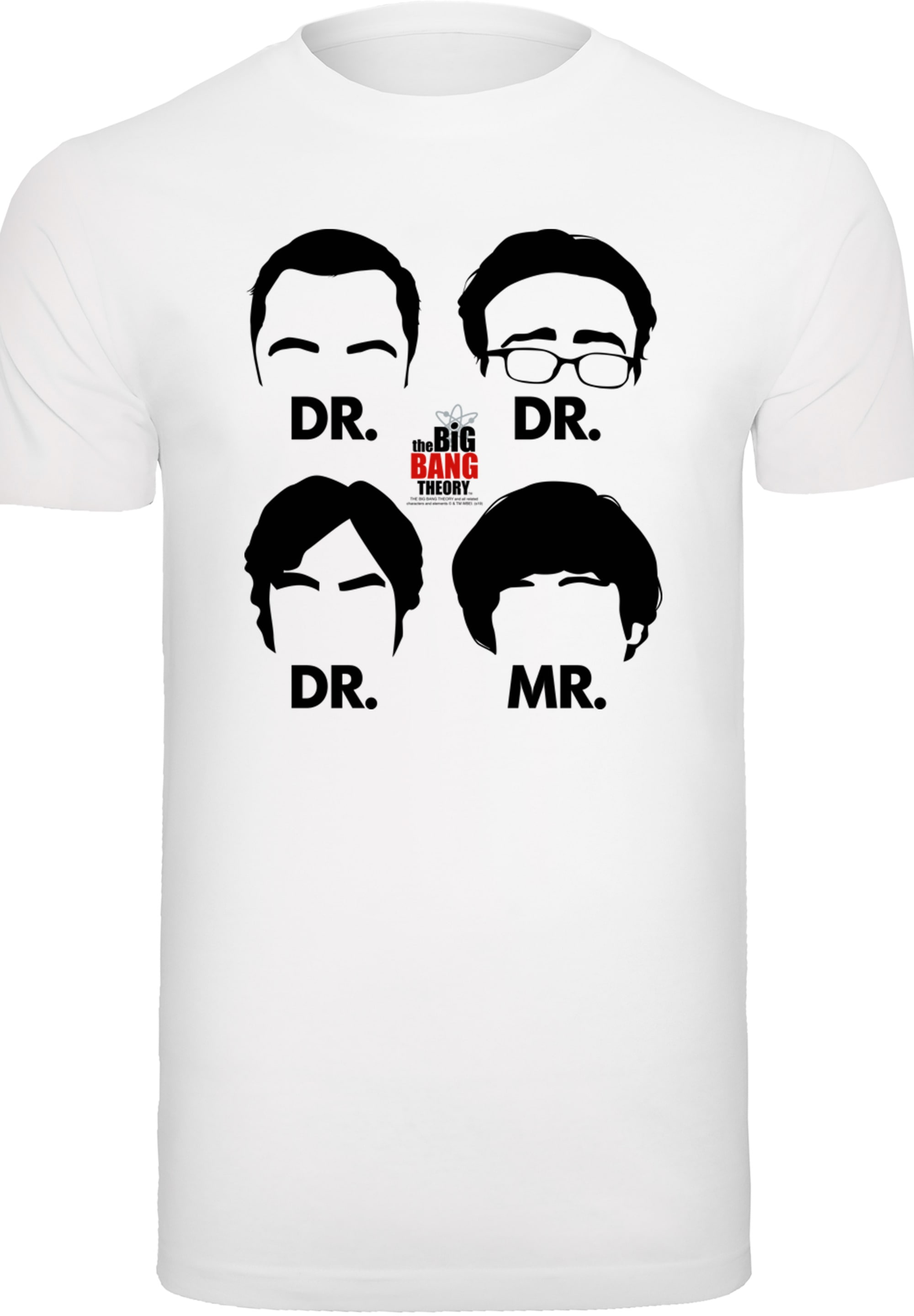 F4NT4STIC T-Shirt "Big Bang Theory Doctors And Mr", Herren,Premium Merch,Re günstig online kaufen