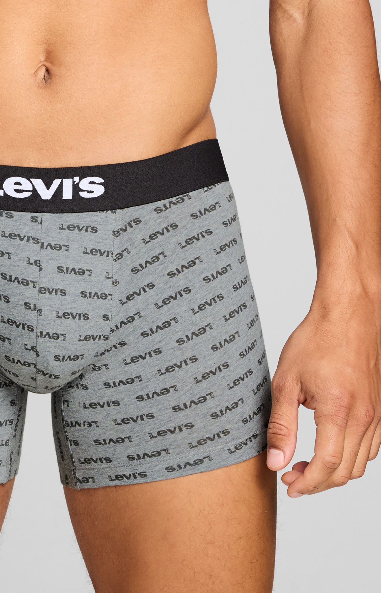 Levi's® Boxershorts »LEVIS MEN LOGO AOP BOXER BRIEF 2P«