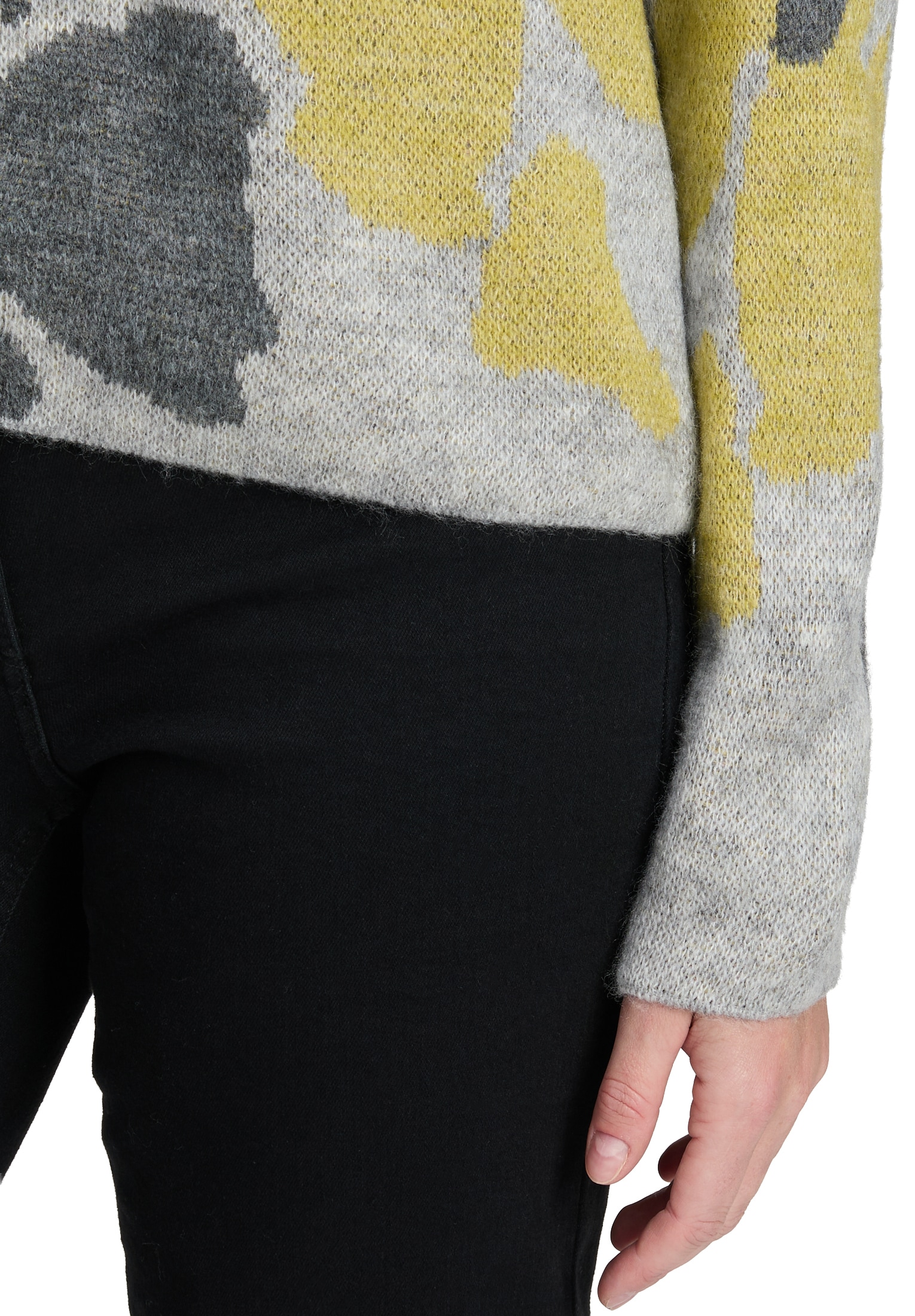 Betty Barclay Strickpullover »Damen Grobstrick-Pullover mit Jacquard« 1 Stk. tlg.