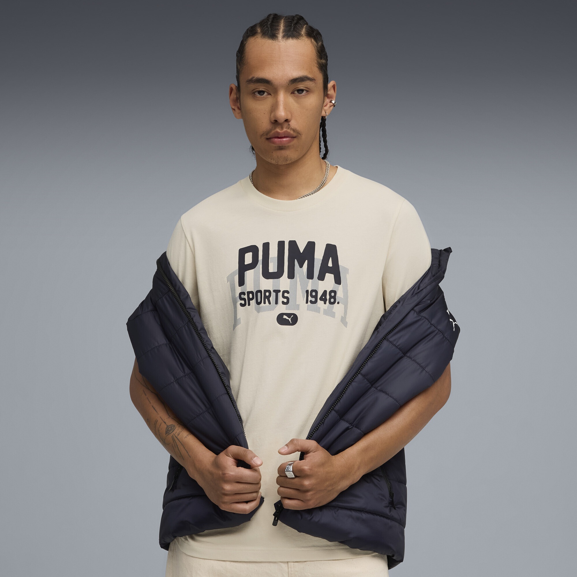 PUMA T-Shirt »Graphic Varsity T-Shirt Herren«