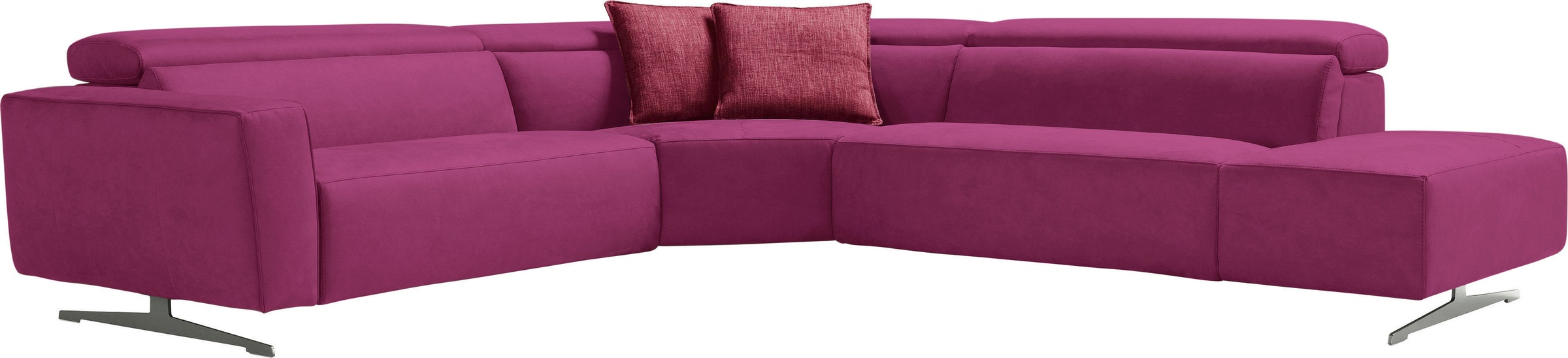 Egoitaliano Ecksofa "Stefanie-e, Designsofa der Extraklasse, bequem mit hoh günstig online kaufen